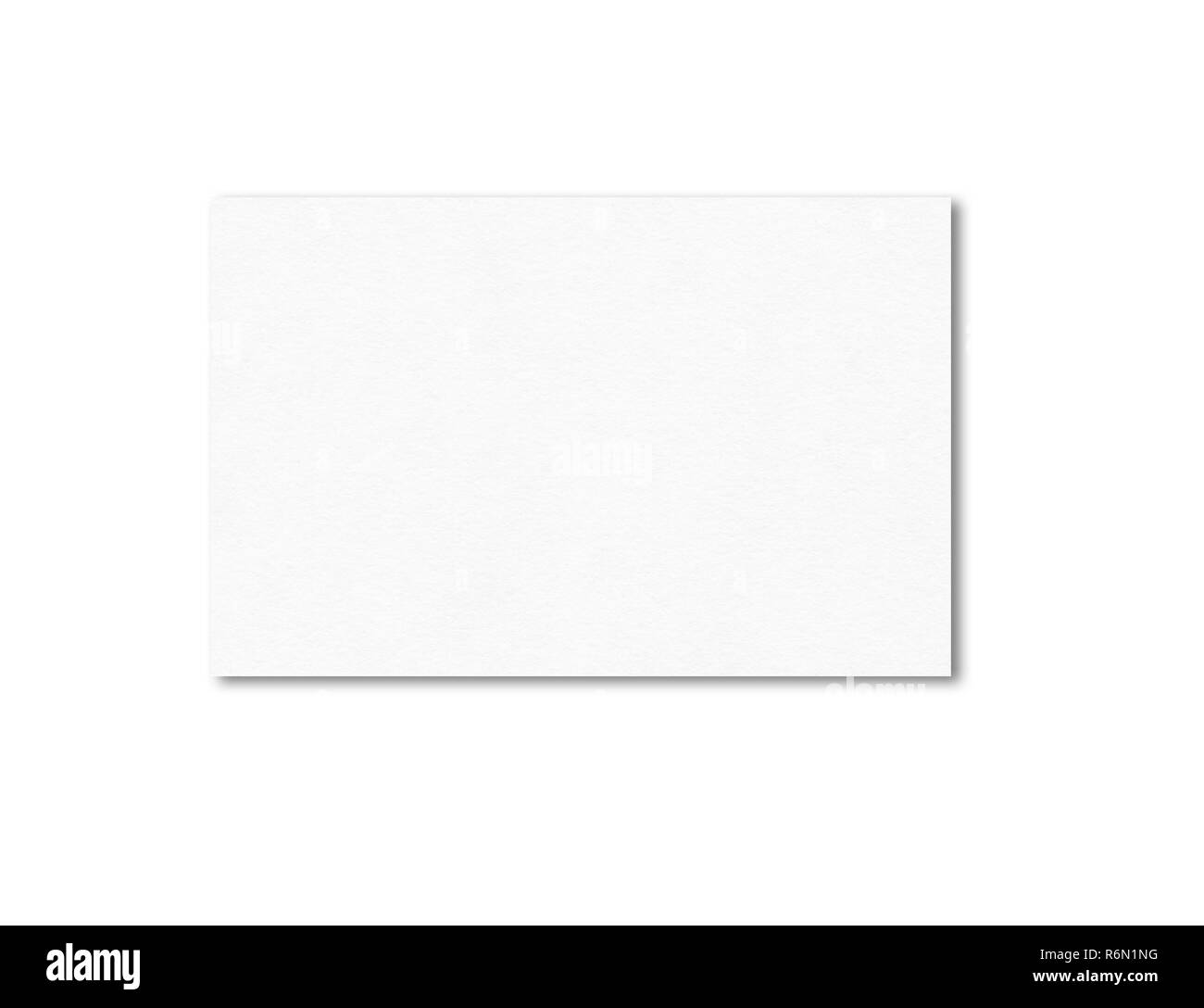 Blank business card mockup Vorlage Stockfoto