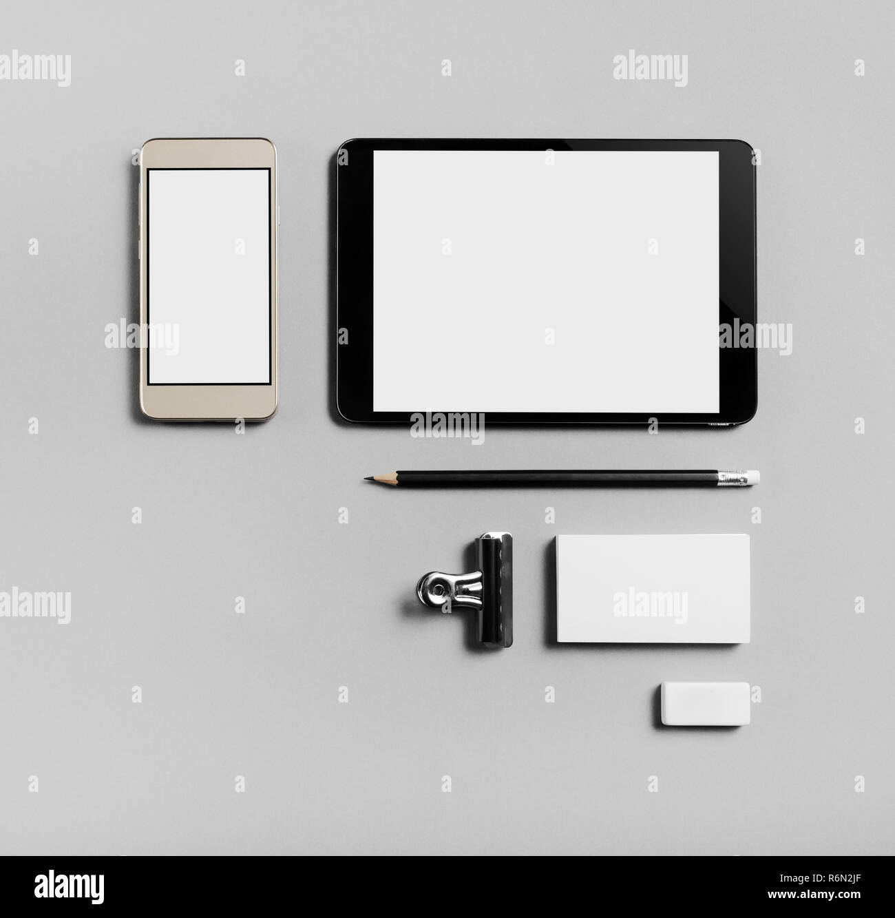 Marke Identität mockup Stockfoto