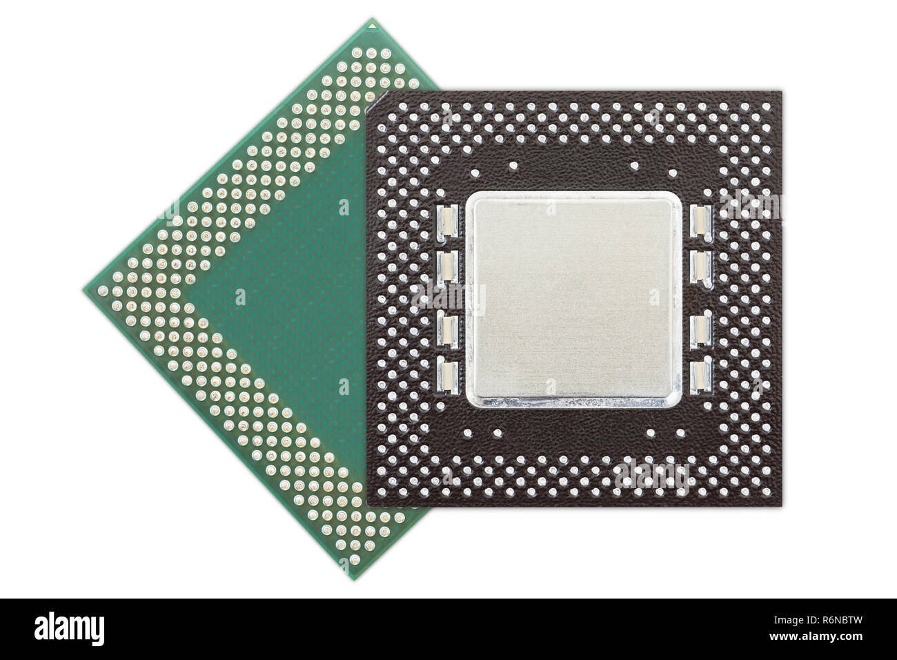 Central Processing Unit oder Computer Chip Stockfoto