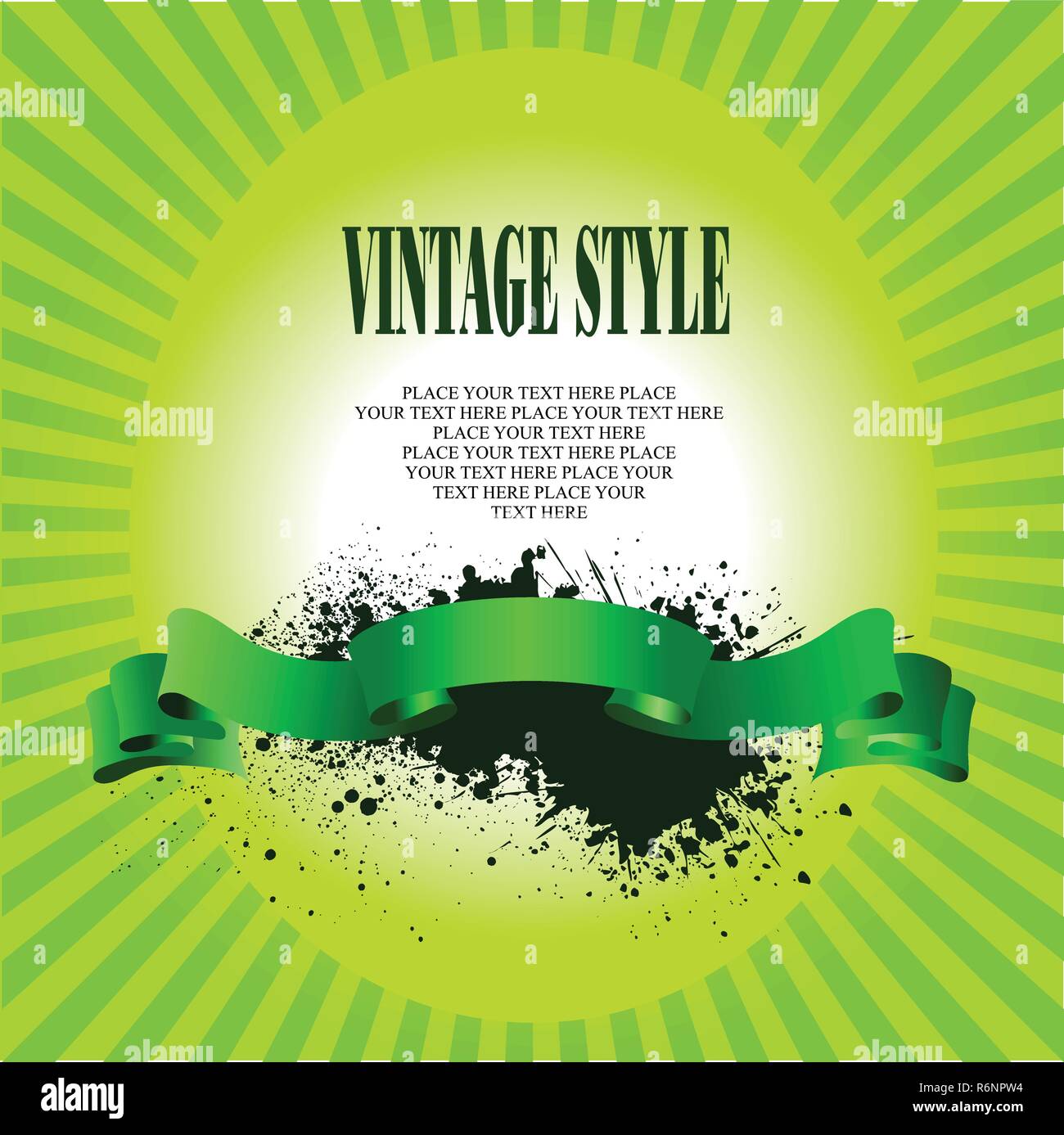 Vintage grunge Hintergrund. Vector Illustration Stock Vektor