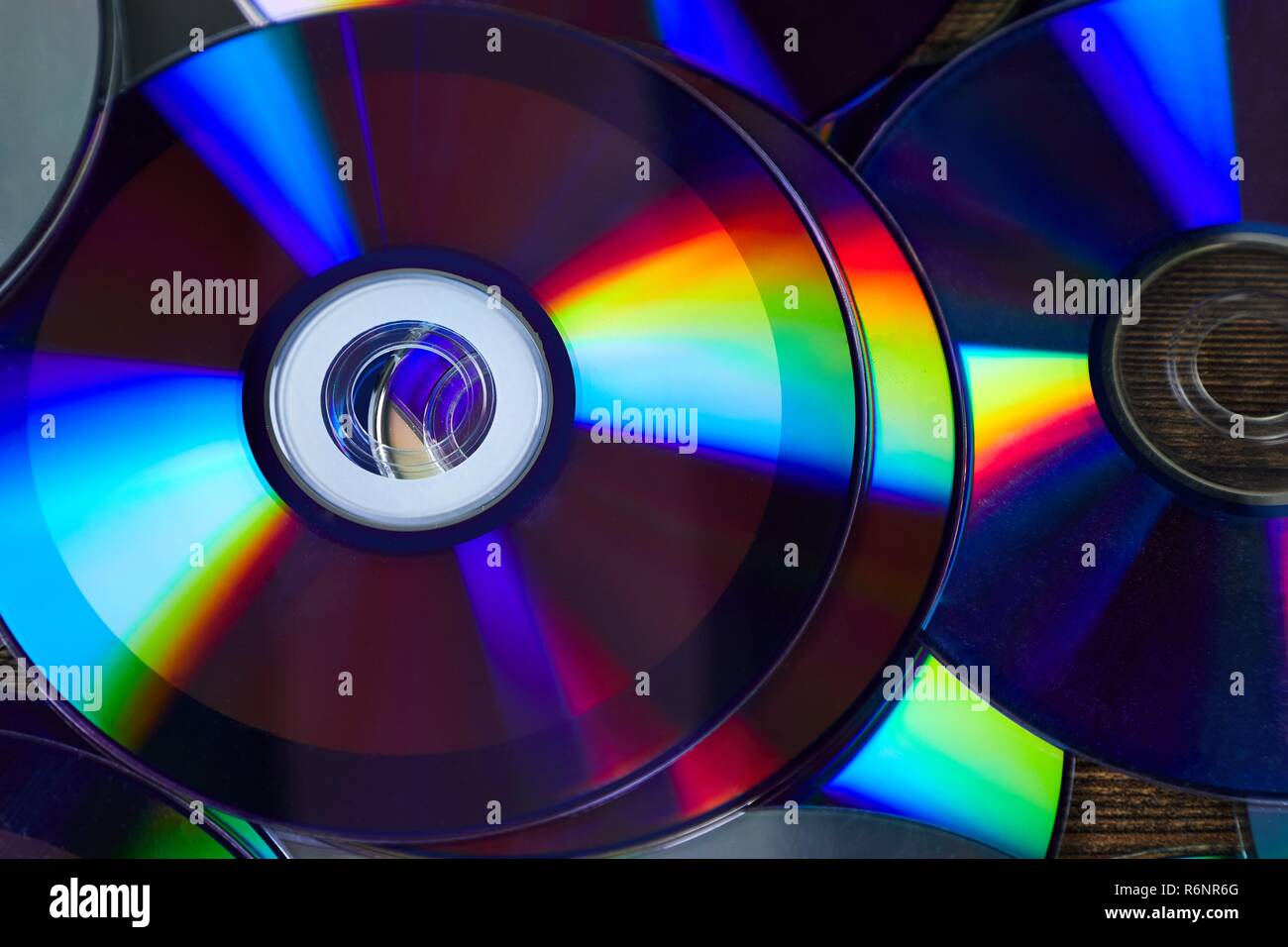CD-glänzenden Hintergrund Stockfoto