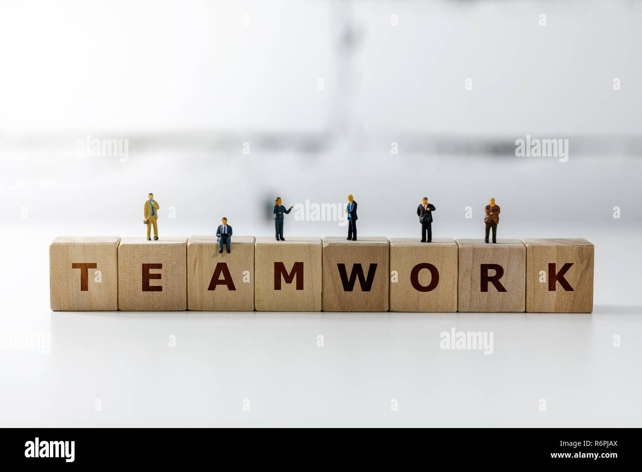 Unternehmer Zusammenarbeit Teamarbeit Konzept Stockfoto
