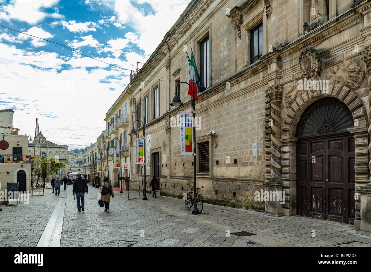 Nationale Archäologische Museum, Matera, der Europäischen Kulturhauptstadt 2019 Stockfoto