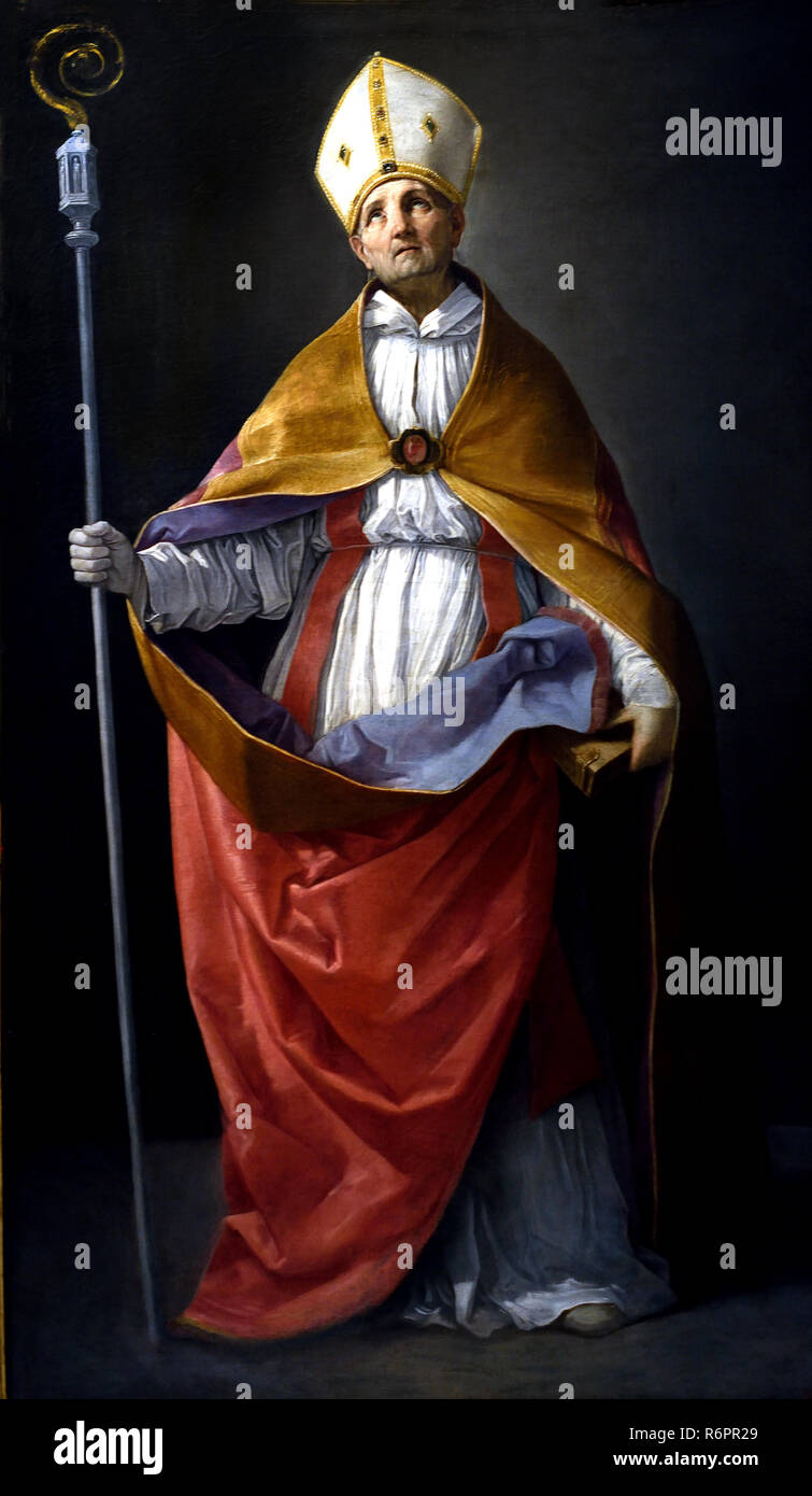 Sant Andrea Corsini 1639 von Guido Reni 1575-1642, 16. und 17. Jahrhundert, Italien, Italienisch. Stockfoto