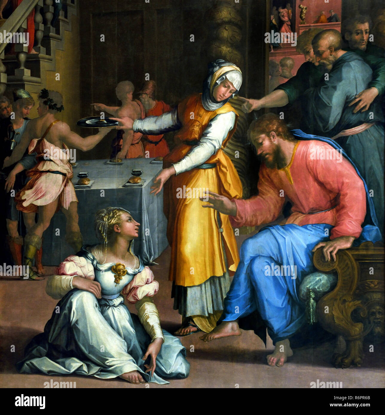Il Biblico Fratello Di Marta E Maria Gesù Cristo in Casa di Marta e Maria - Jesus Christus im Haus von Marta