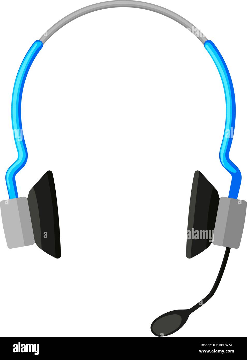 Bunte cartoon Wireless Headset Stock Vektor