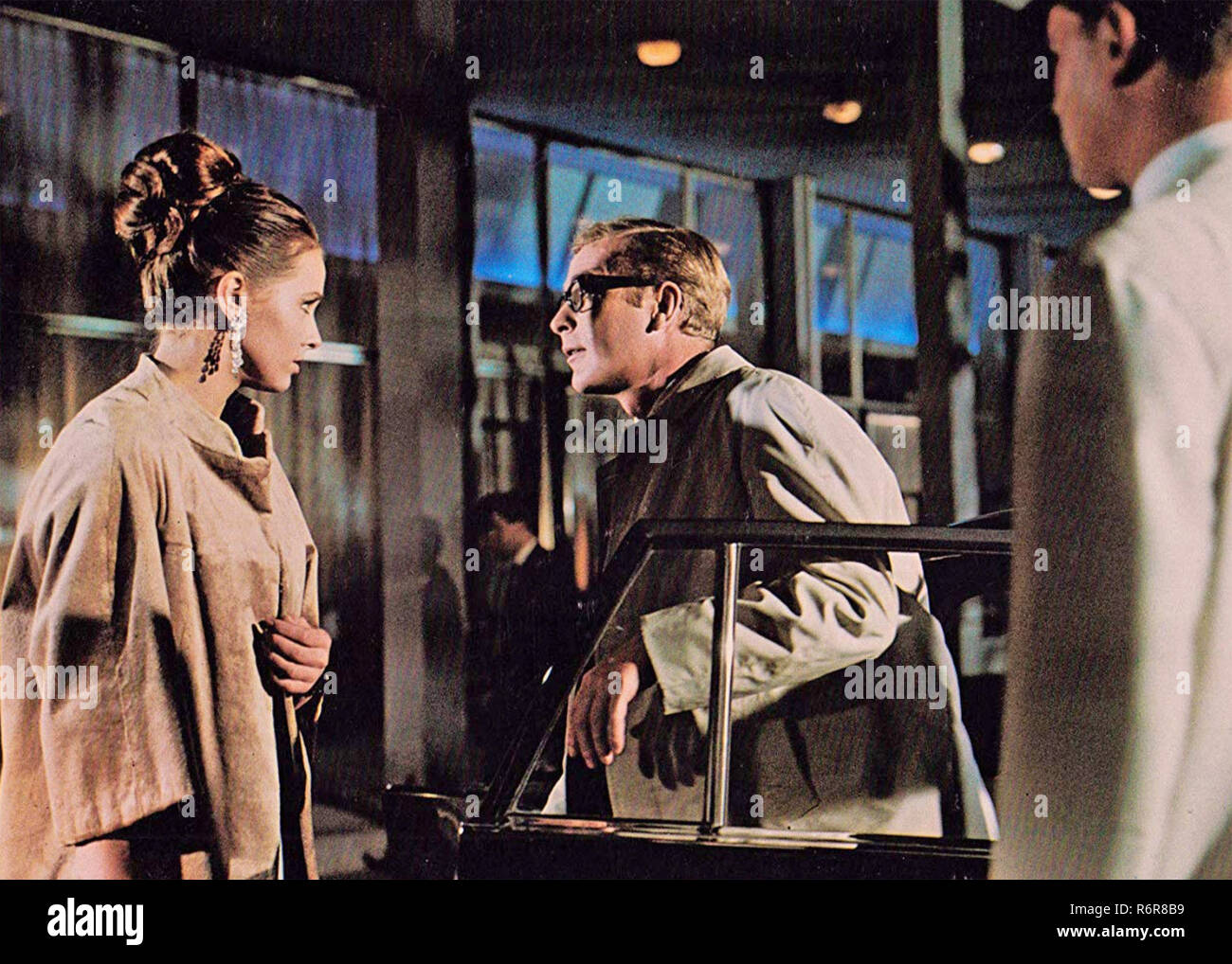 Begräbnis IN BERLIN 1966 Paramount Pictures Film mit Michael Caine und Eva Renzi Stockfoto