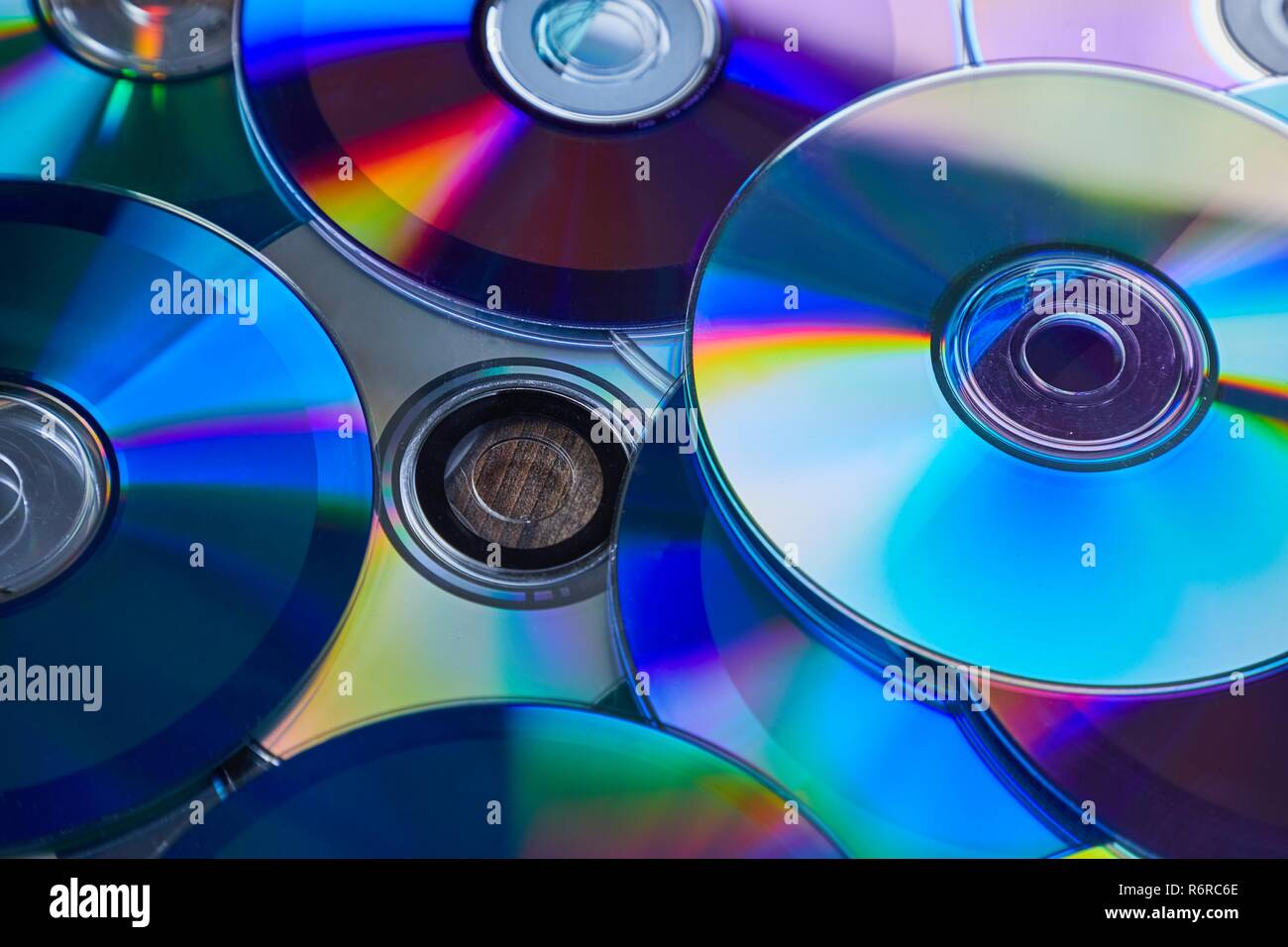 CD-glänzenden Hintergrund Stockfoto