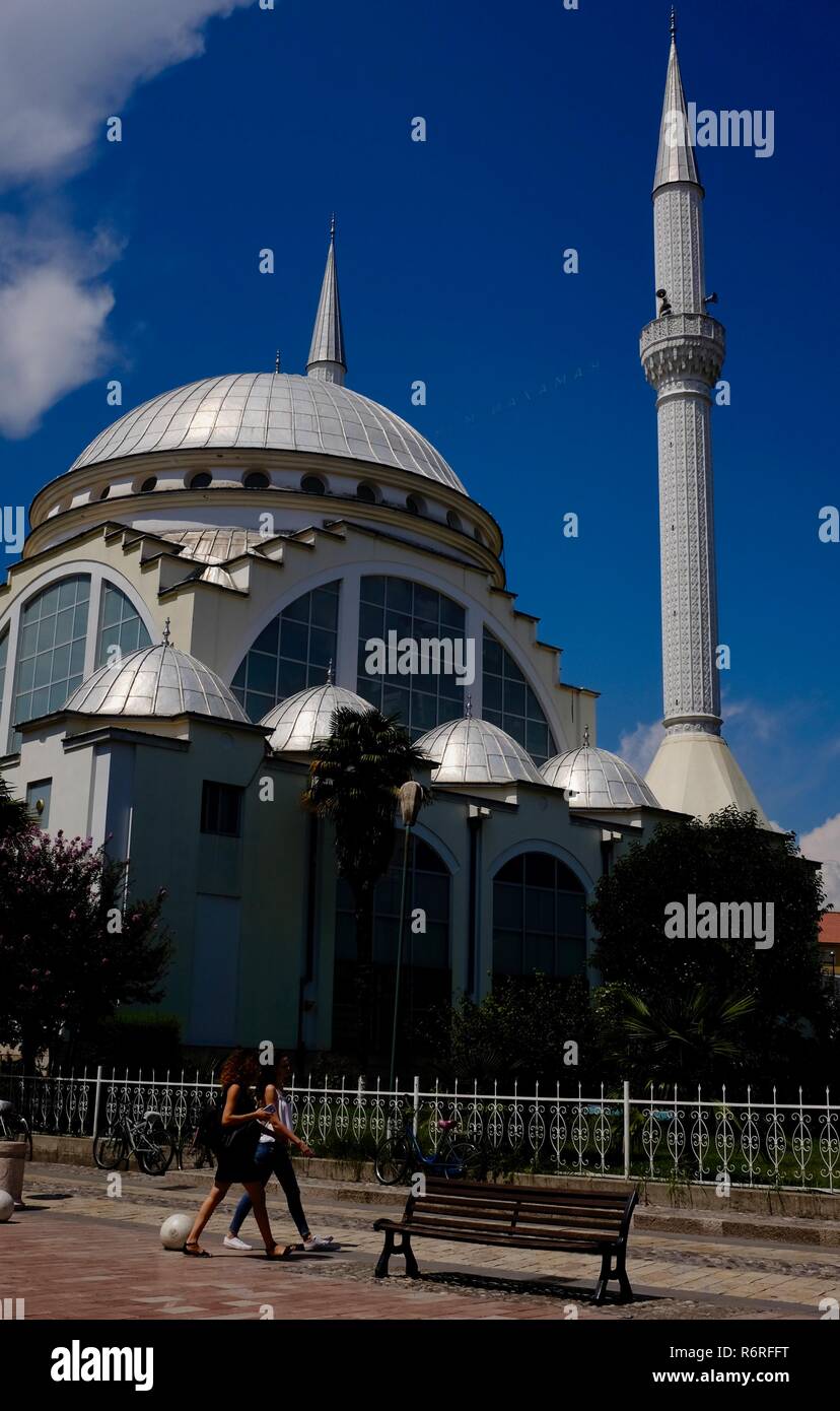 Al-Zamil Moschee, Shkodra, Albanien Stockfoto