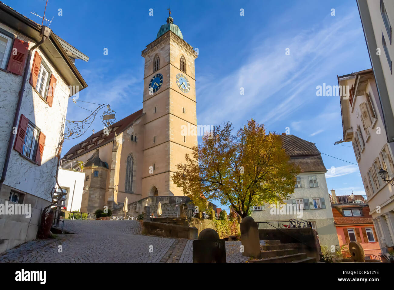 Historische Stadt Nürtingen, Baden Württemberg, Deutschland Stockfoto