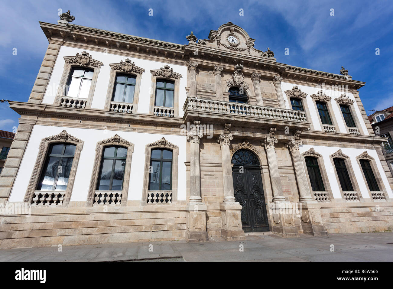 Der Rat der Stadt Pontevedra, Galicien, Spanien Stockfoto