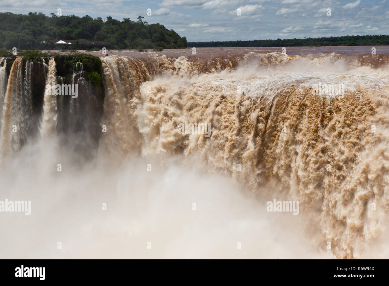 Garganta del Diablo in Iguazú Wasserfälle, Argentinien Stockfoto