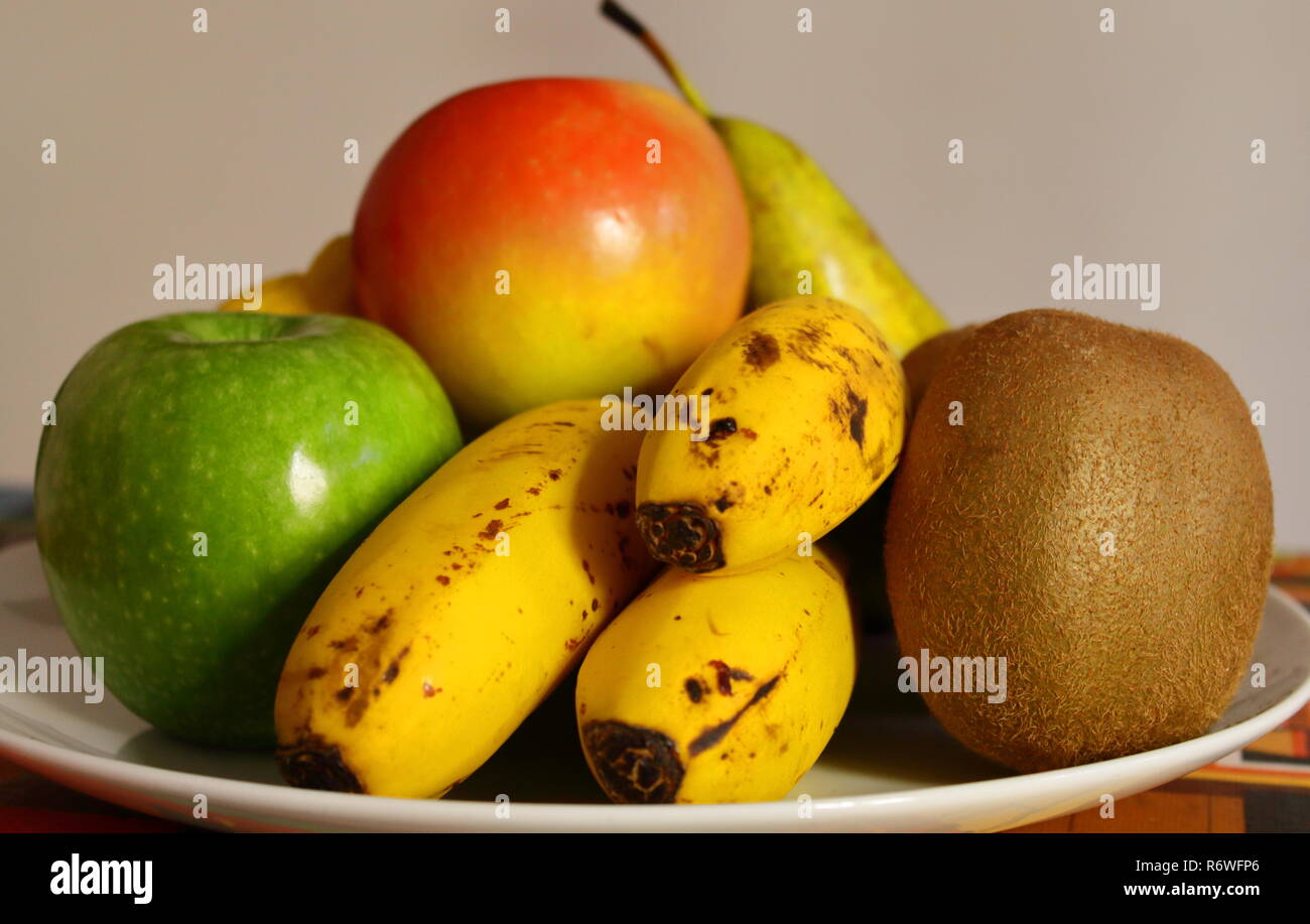 Obst Farben Stockfoto