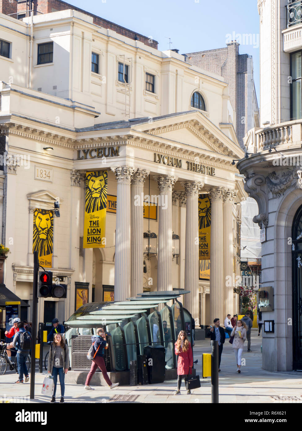 Europa, Großbritannien, England, London, Lyceum Theatre, West End Stockfoto