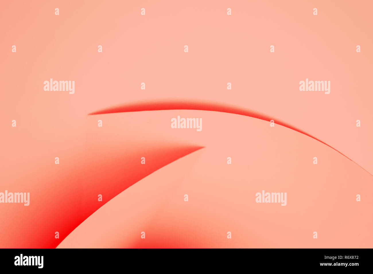 Zusammenfassung Hintergrund in lebende Koralle Farbe. Trendfarbe des Jahres 2919. Stockfoto