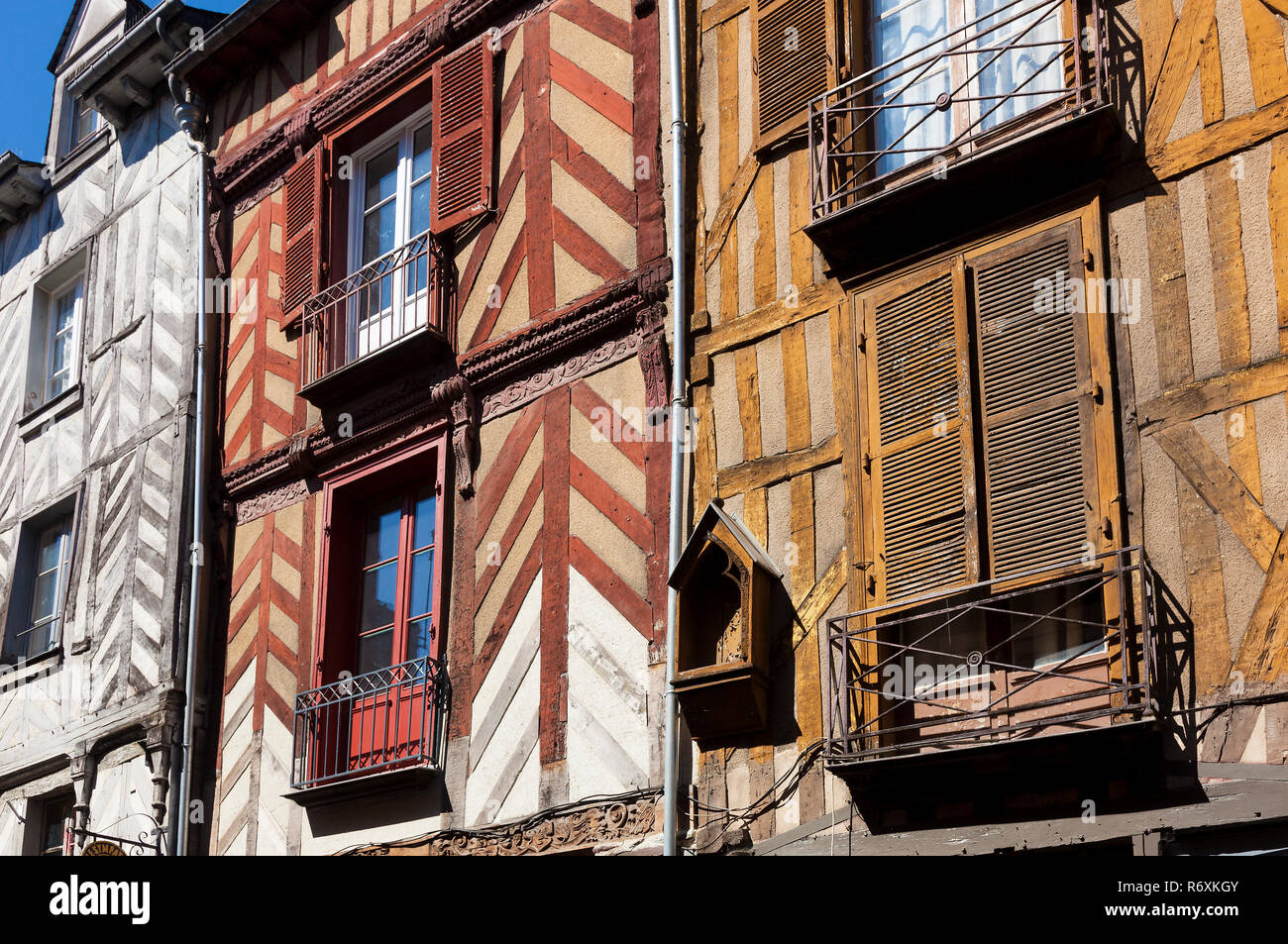 Architektur von Rennes, Bretagne, Frankreich Stockfoto