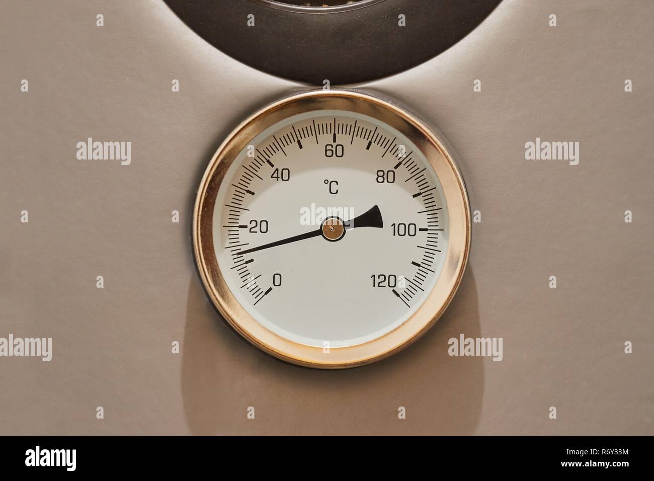 Heißes Wasser Thermometer Stockfotografie - Alamy
