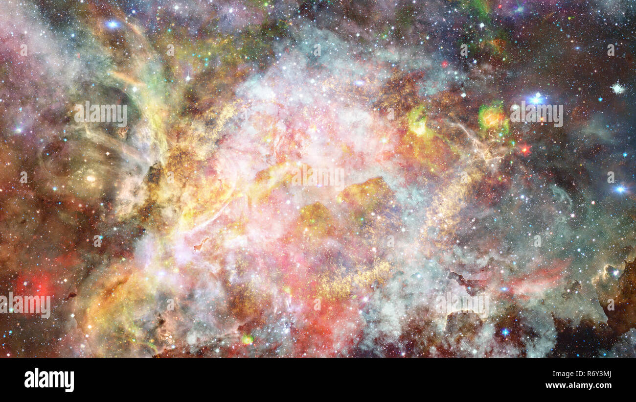 Die kosmische Kunst, science fiction Wallpaper. Elemente dieses Bild von der NASA eingerichtet. Stockfoto