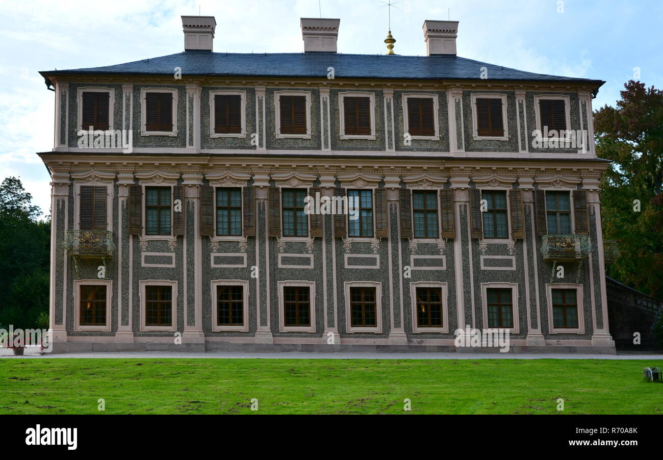 Schloss Favorite Rastatt Stockfoto