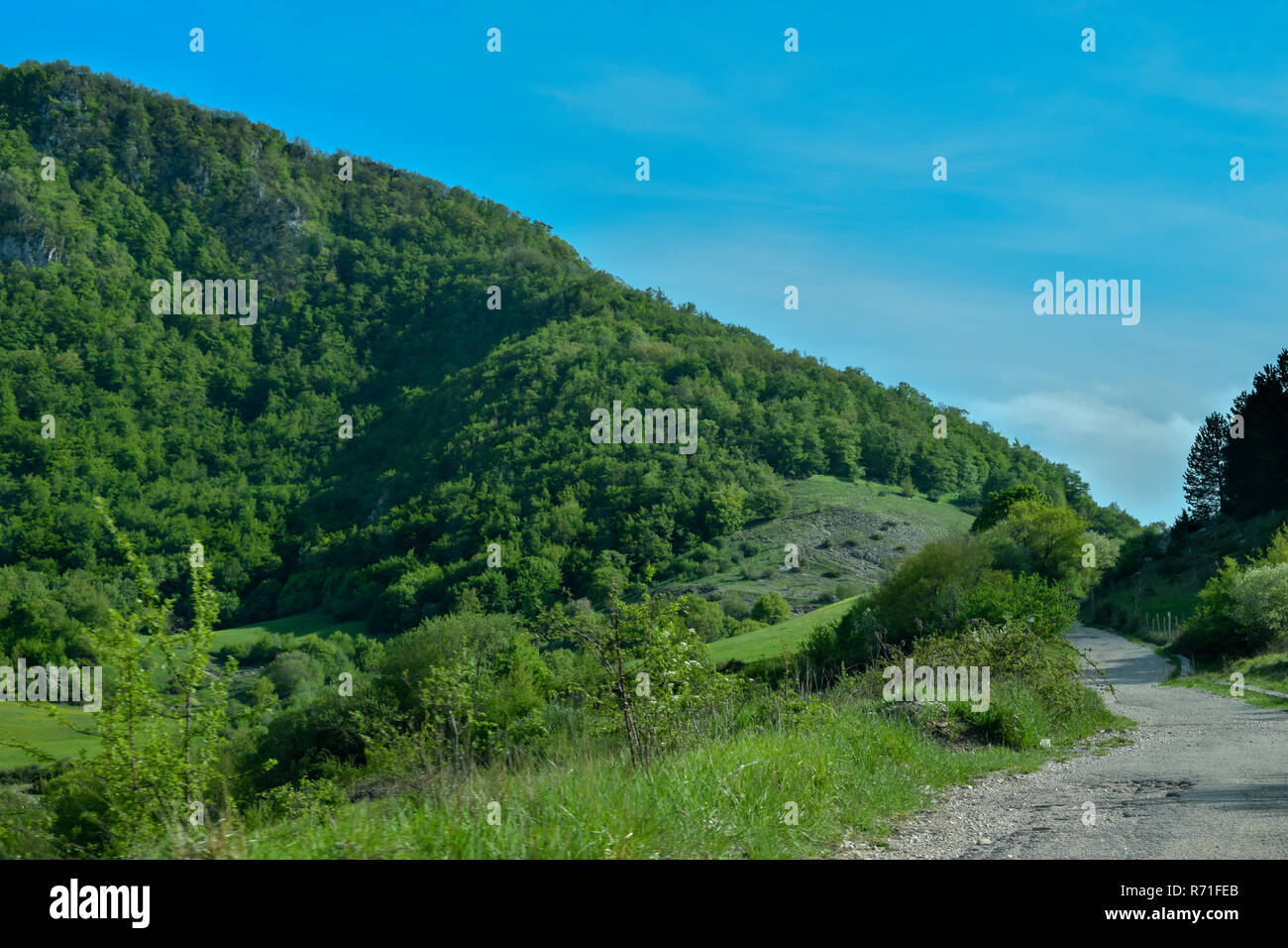 Colle di Tora, Provinz Rieti, Italien Stockfoto