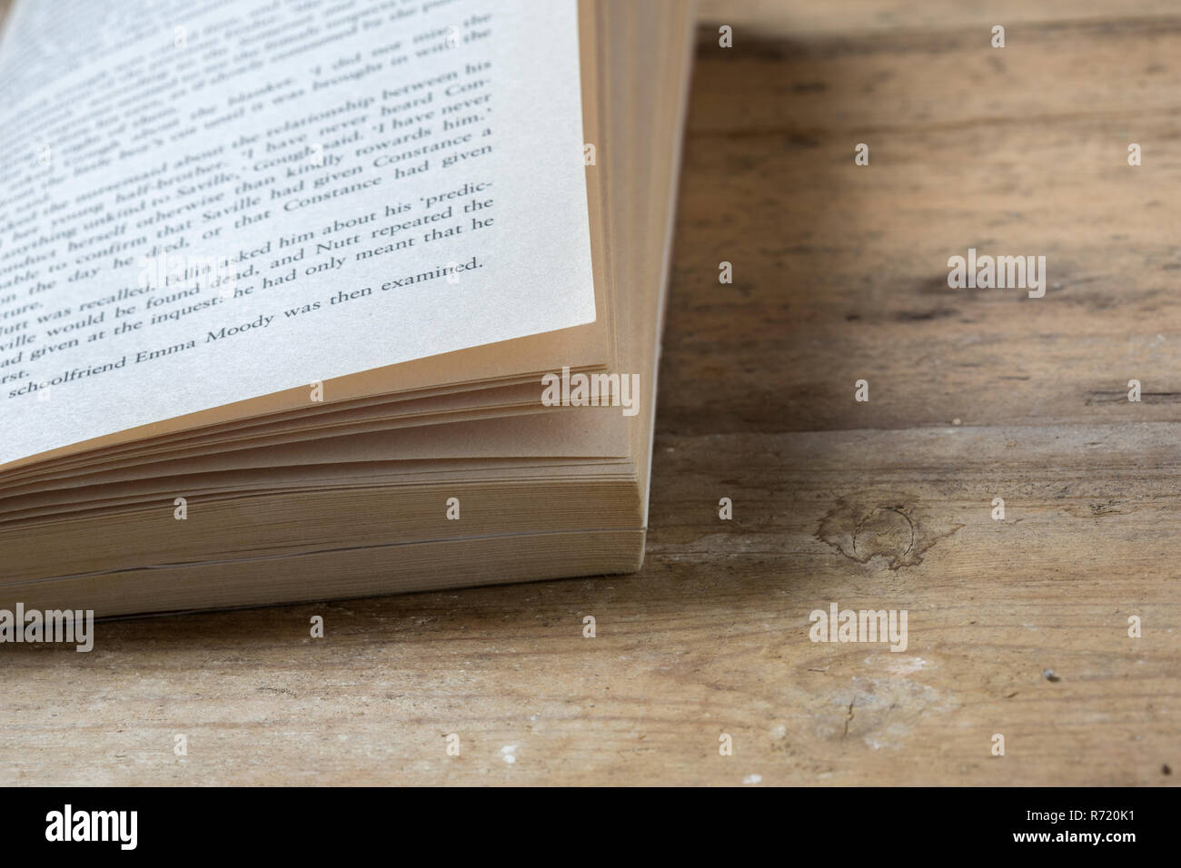 Ein altes Buch Stockfoto