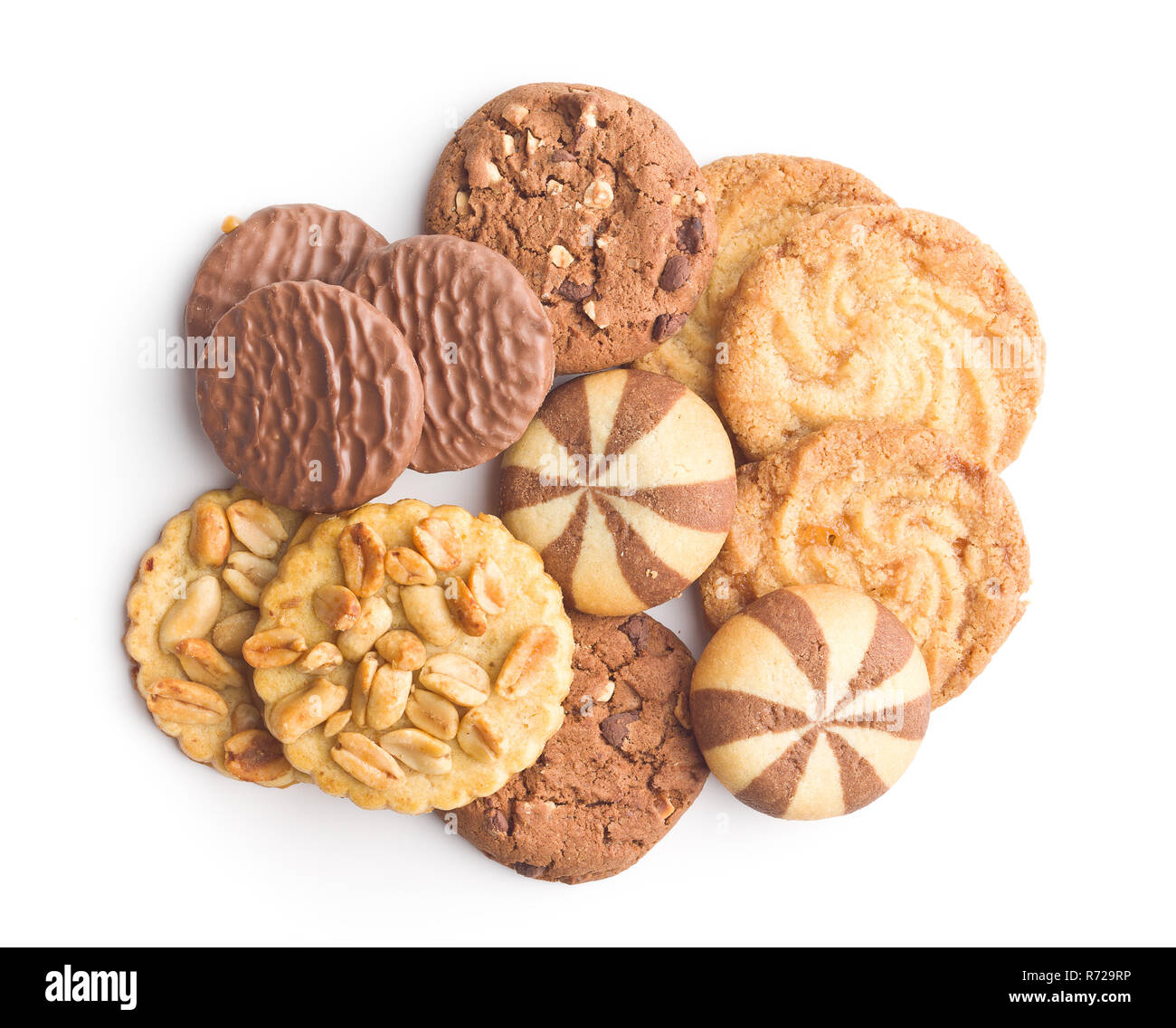 Verschiedene Arten von Cookies Stockfotografie - Alamy