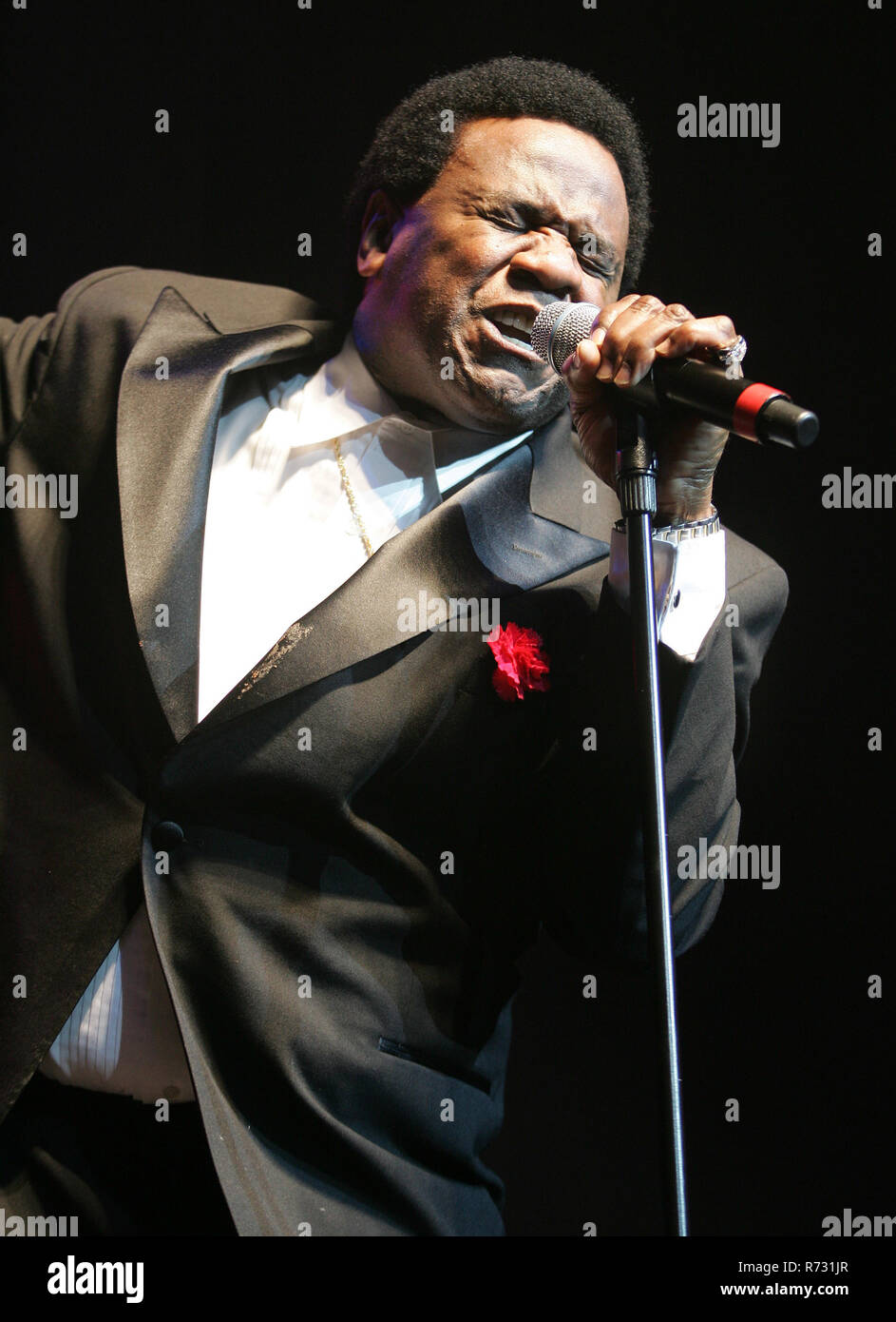 Al Green führt in Konzert im Seminole Hard Rock Hotel und Kasino in Hollywood, Florida am 24. Juli 2007. Stockfoto