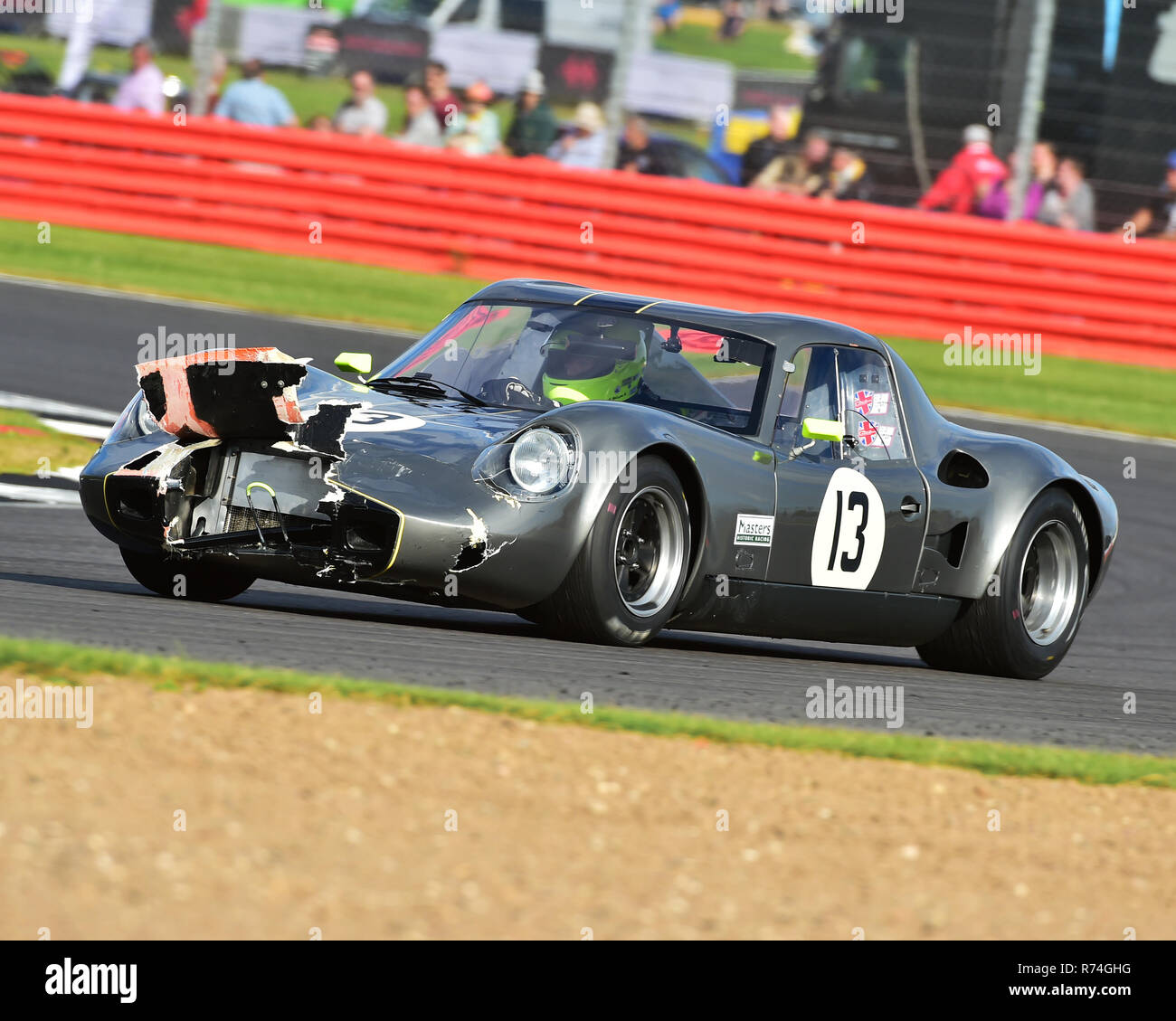 Nigel Greensall, Graham Wilson, Chevron B8, bald haben Sie Feste, FIA, Meister historischen Sportwagen, Silverstone Classic 2016, 60er Jahre Autos, Chris McEvoy, Stockfoto