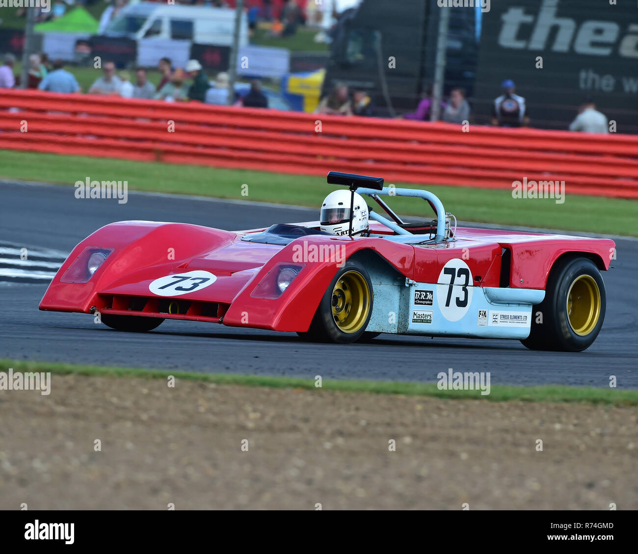 Keith Martin, Dulon Dino LD 10 B, FIA, Meister historischen Sportwagen, Silverstone Classic 2016, 60er Jahre Autos, Chris McEvoy, Cjm - Fotografie, Classic Racing Stockfoto