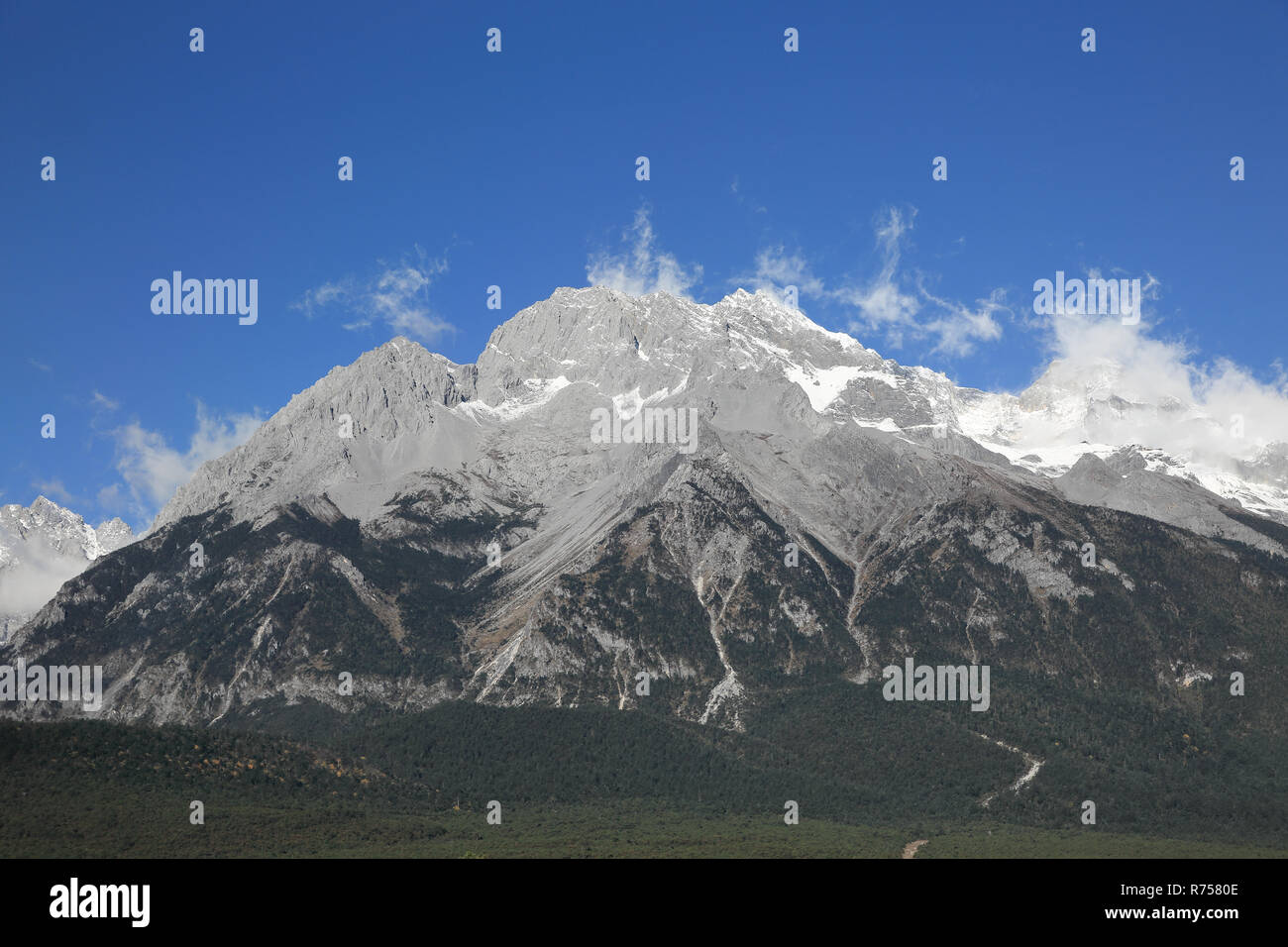 Jade Dragon Snow Mountain National Park, Yunnan, China Stockfoto