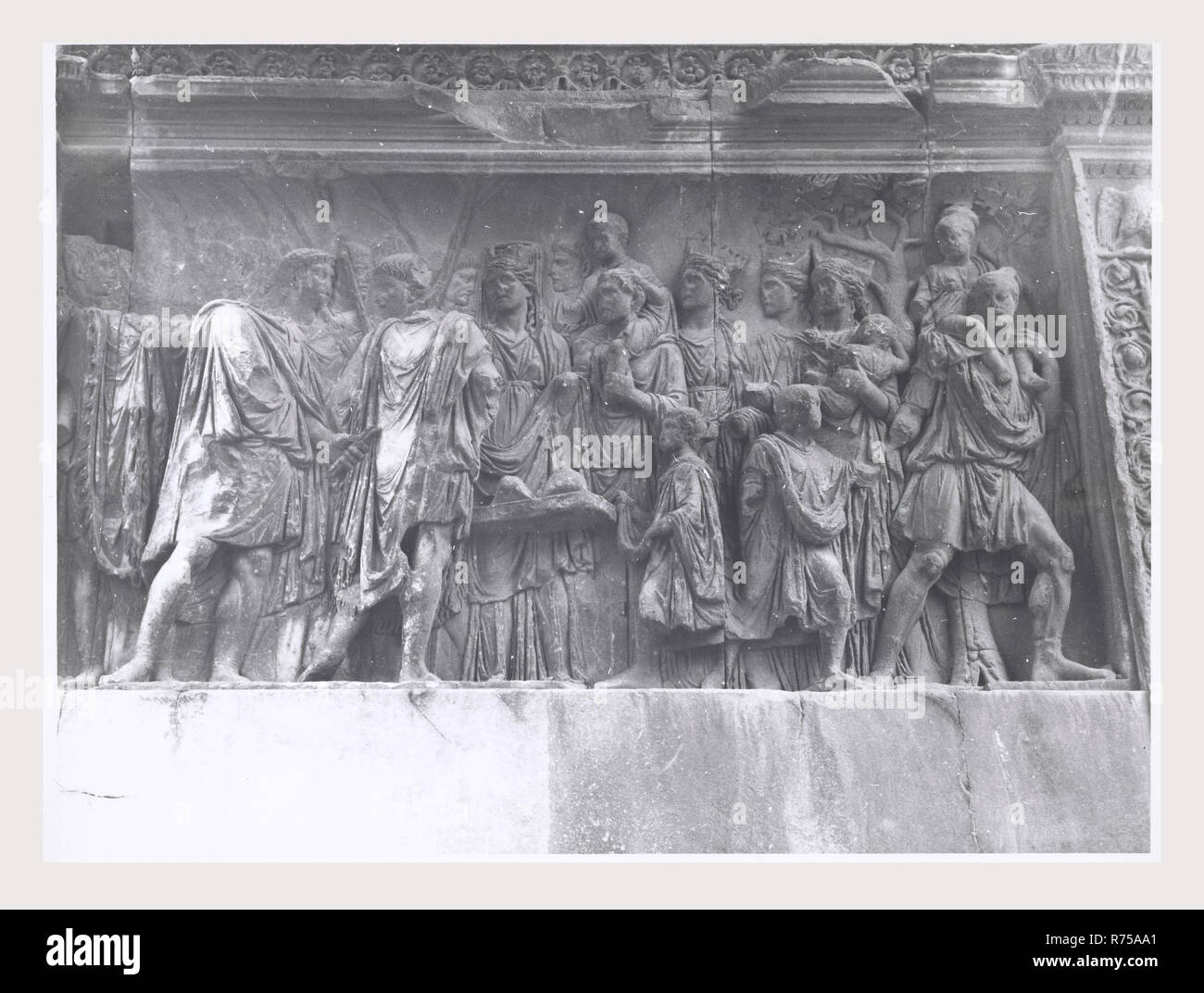 Kampanien Benevento Benevento Bogen von Trajan, dies ist mein Italien, die italienische Land der Geschichte, Altertümer römischen Triumphbogen Stockfoto