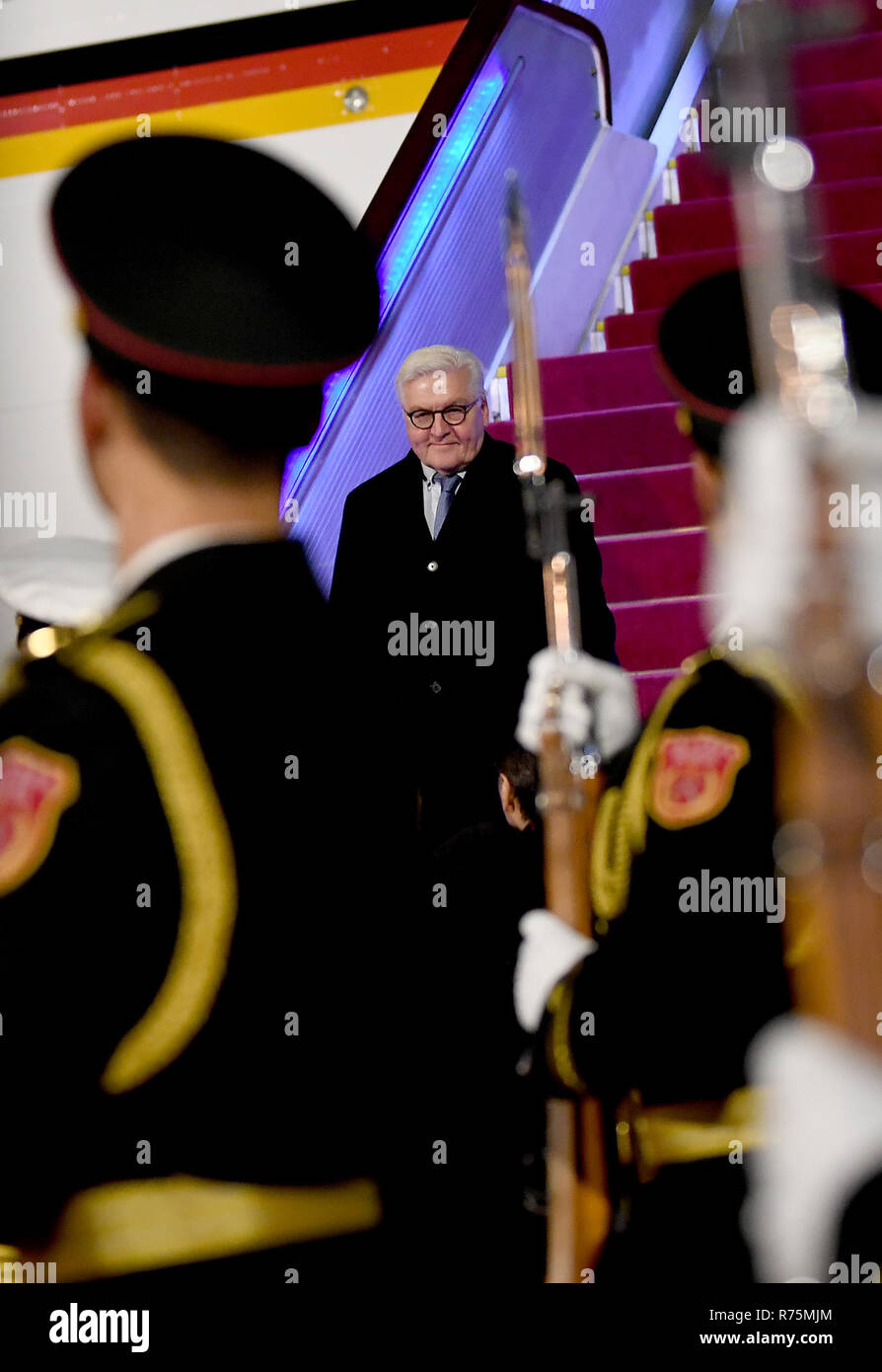 Peking China 08 Dez 2018 Bundesprasident Dr Frank Walter