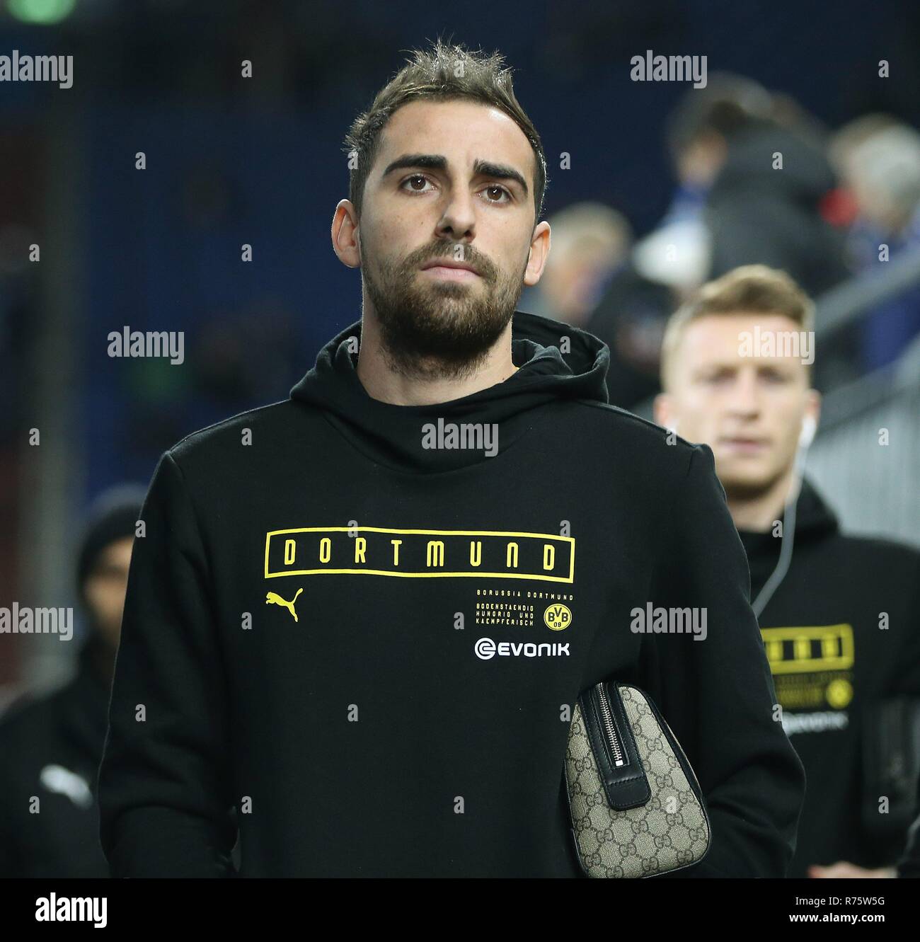 Firo: 08.12.2018 Fußball, 1.Bundesliga, Saison 2018/2019 FC Schalke 04 - Borussia Dortmund Paca Alcacar | Verwendung weltweit Stockfoto