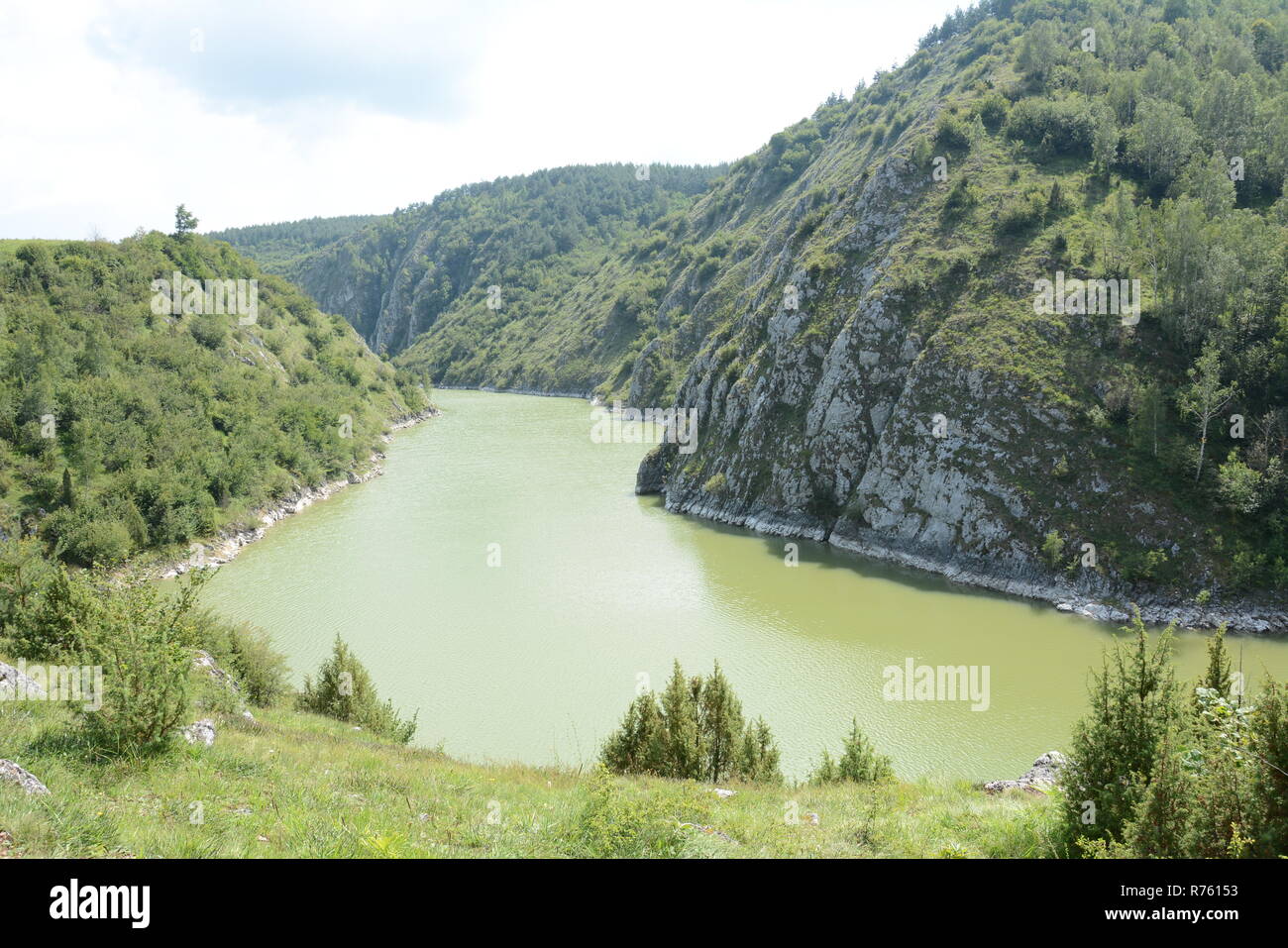 Kanjon Uvca Stockfoto