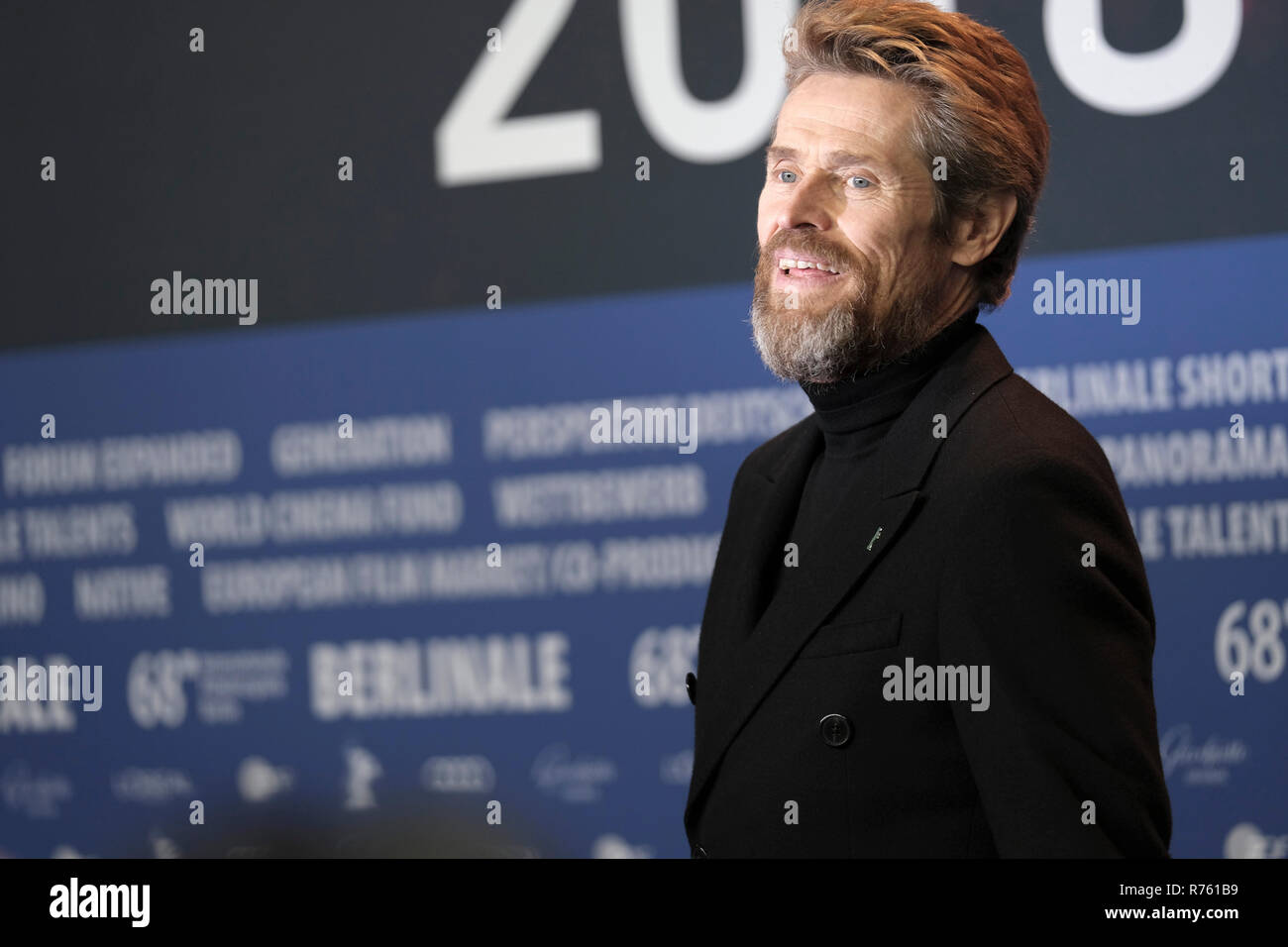 Willem Dafoe - Pressekonferenz, Berlinale 2018, 20. Februar 2018, Berlin. Stockfoto