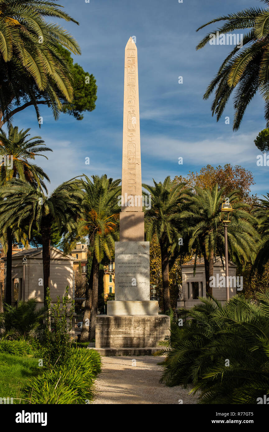 Villa Torlonia, Nomentana Straße, Rom, Italien, Europa Stockfoto