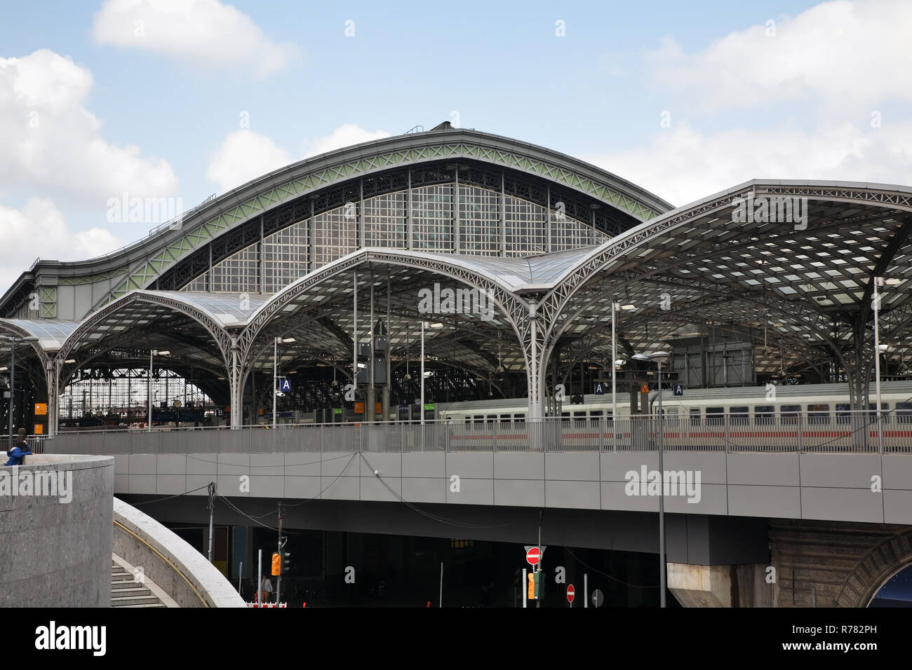 Main Railway Station (Hauptbahnhof) in Köln (Köln). Deutschland Stockfoto