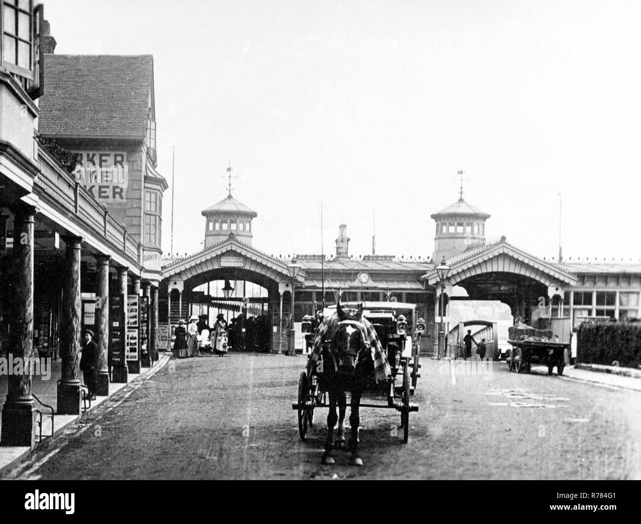 Pier, Cowes, Isle of Wight Stockfoto