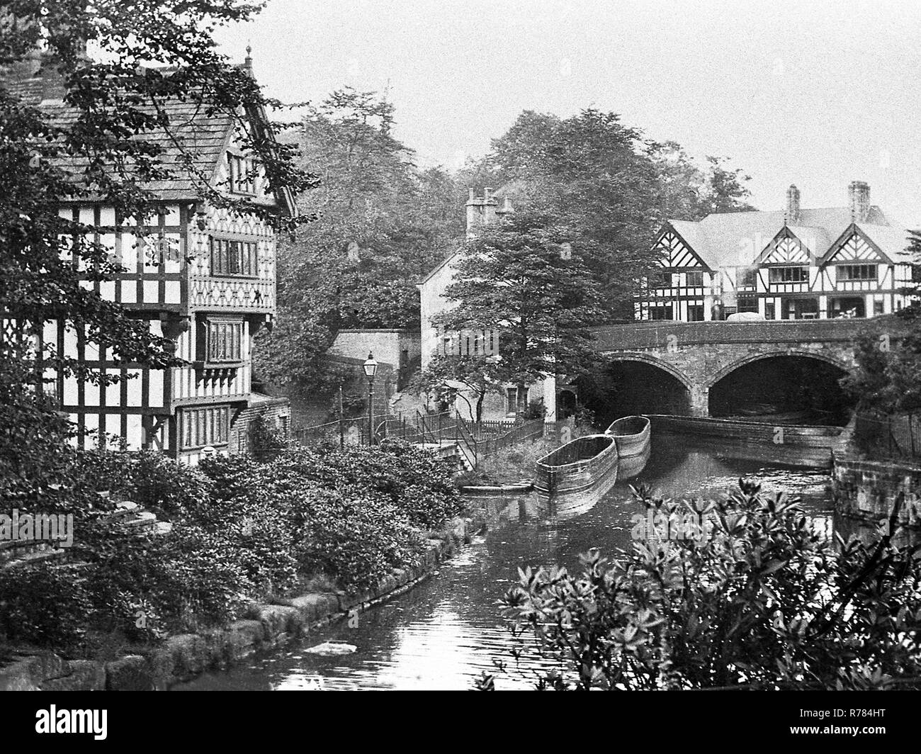 Boat House, Worsley Stockfoto