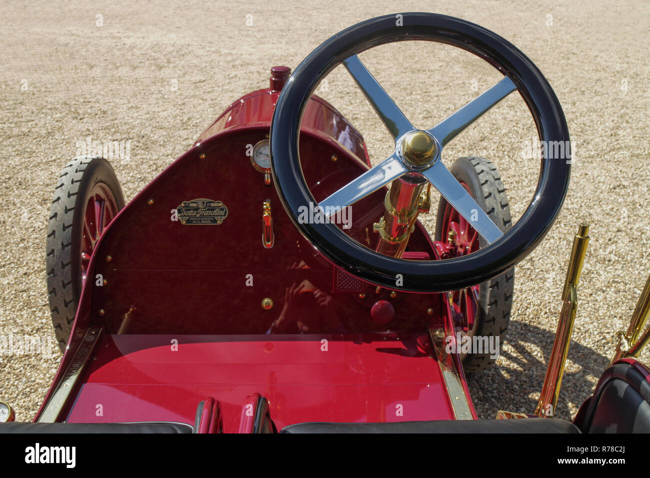 1909 Isotta Fraschini Tipo Fenc an der Concours von Eleganz 2018, Hampton Court Palace, East Molesey, Surrey Stockfoto