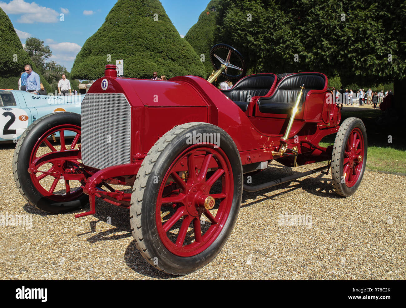 1909 Isotta Fraschini Tipo Fenc an der Concours von Eleganz 2018, Hampton Court Palace, East Molesey, Surrey Stockfoto