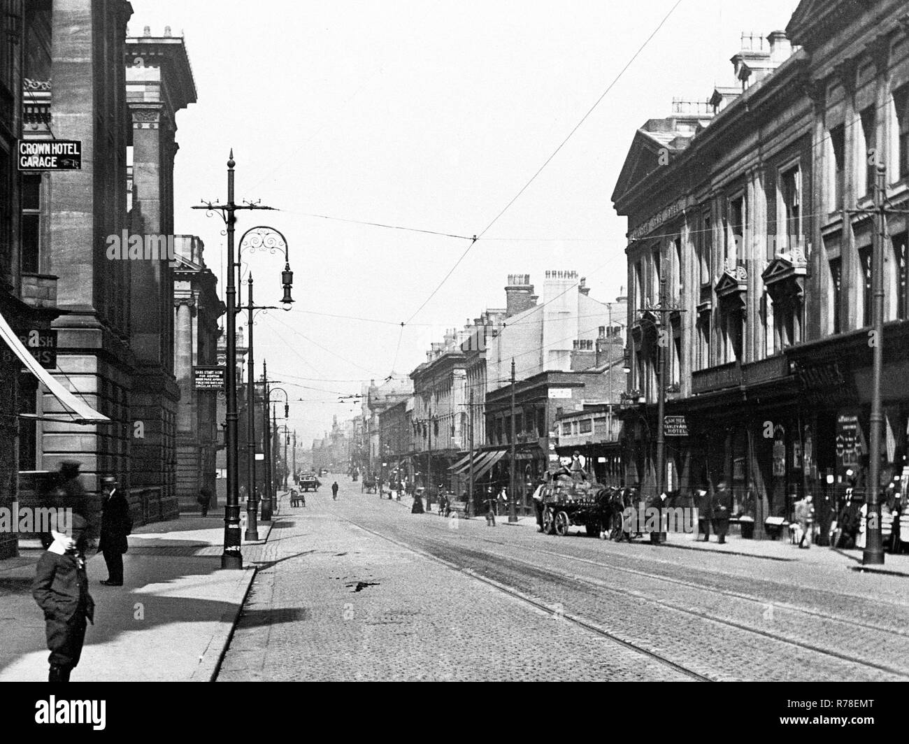 Lancaster Road, Preston Stockfoto