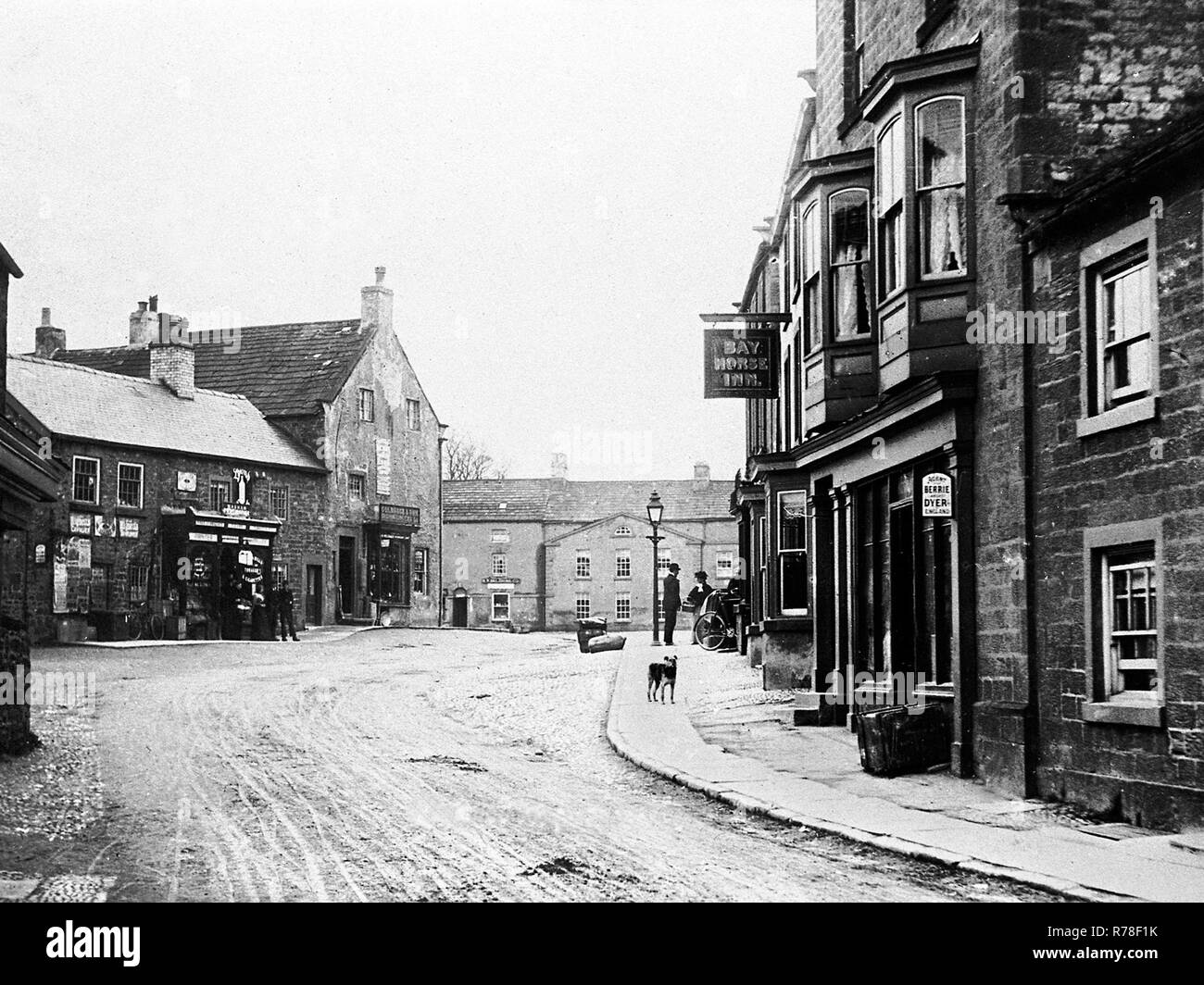 Market Cross, Masham Stockfoto