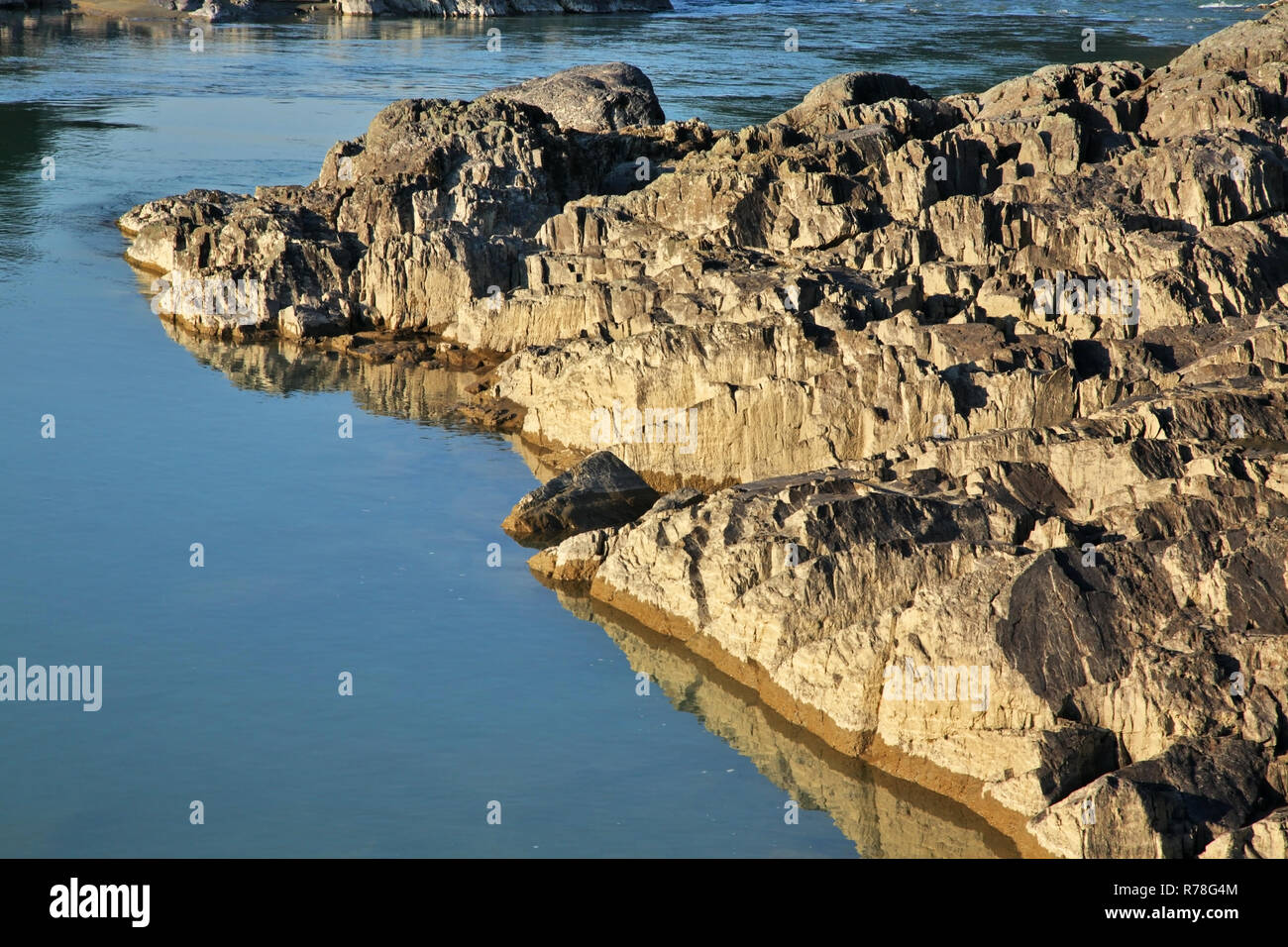 Katun Flusses in der Nähe von tschemal Dorf. Republik Altai. Russland Stockfoto