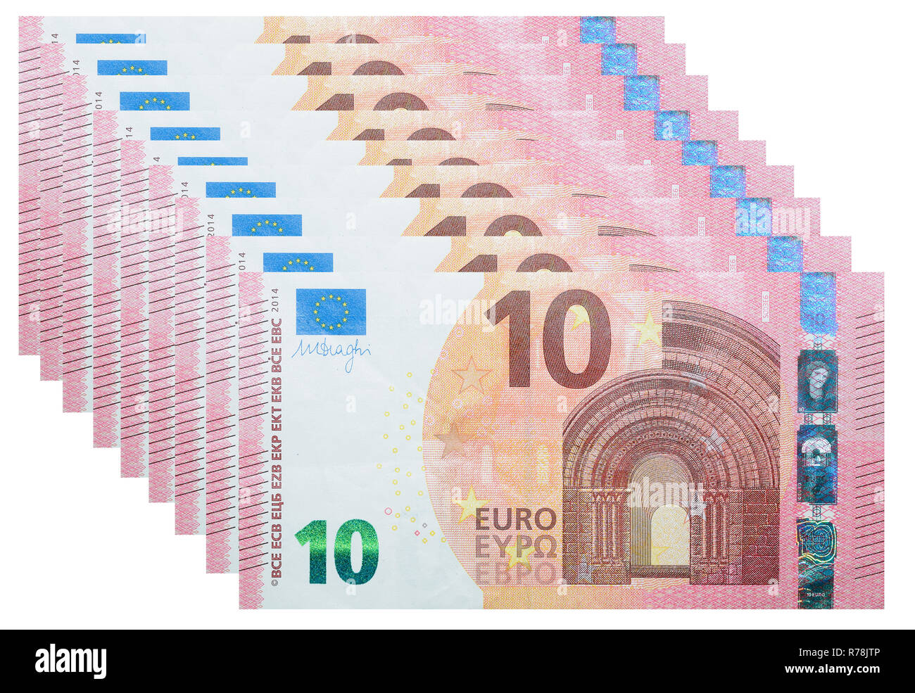 10er Note 10 euro banknote front -Fotos und -Bildmaterial in hoher Auflösung – Alamy