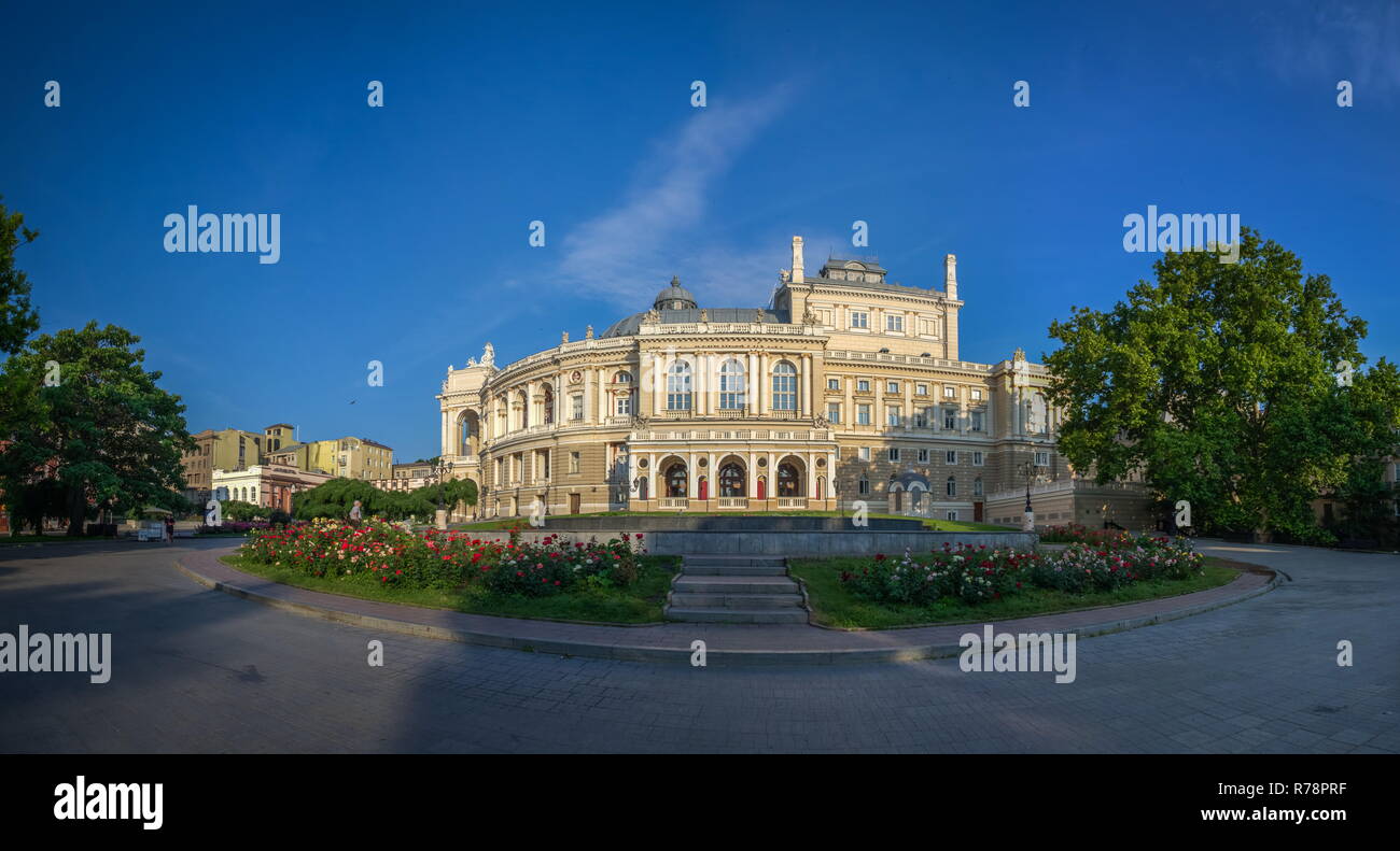 Oper und Ballett Odessa Haus Stockfoto