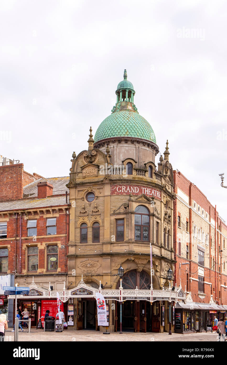 Das Grand Theatre in Blackpool, Lancashire, Großbritannien Stockfoto