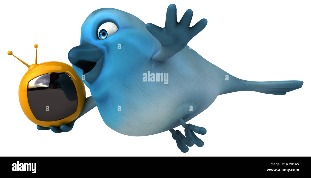 Spaß Elefant - 3D-Darstellung Stockfoto