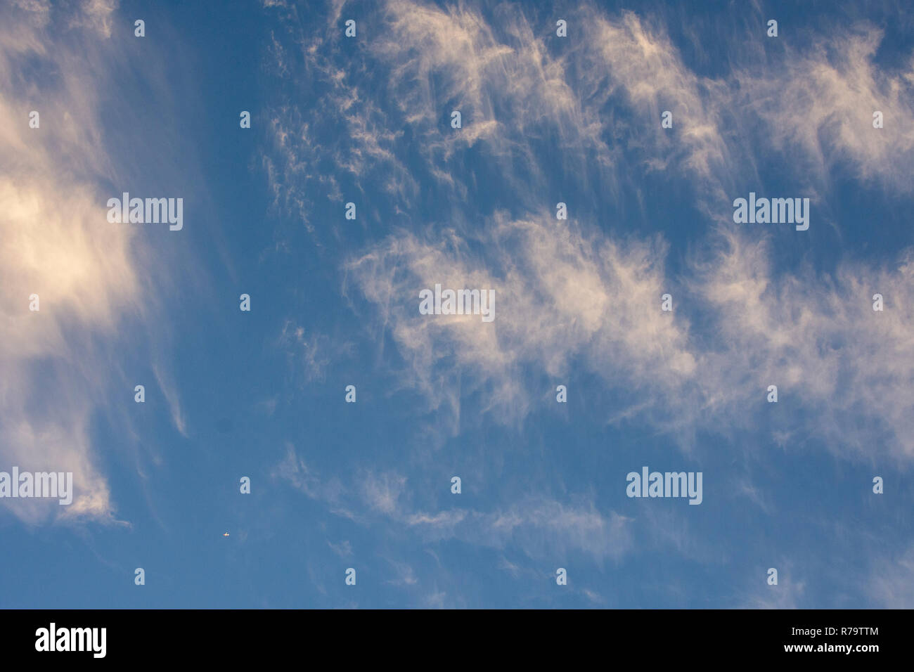 Cirruswolken Stockfoto