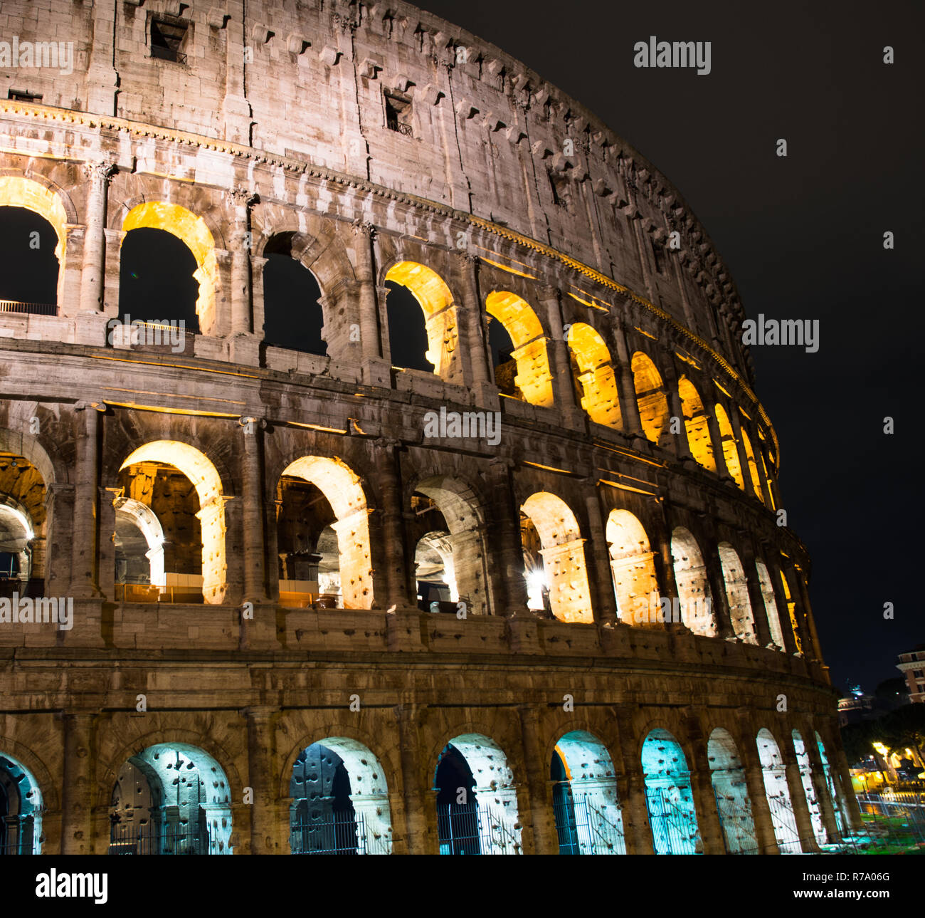 Colosseo Rom Stockfoto